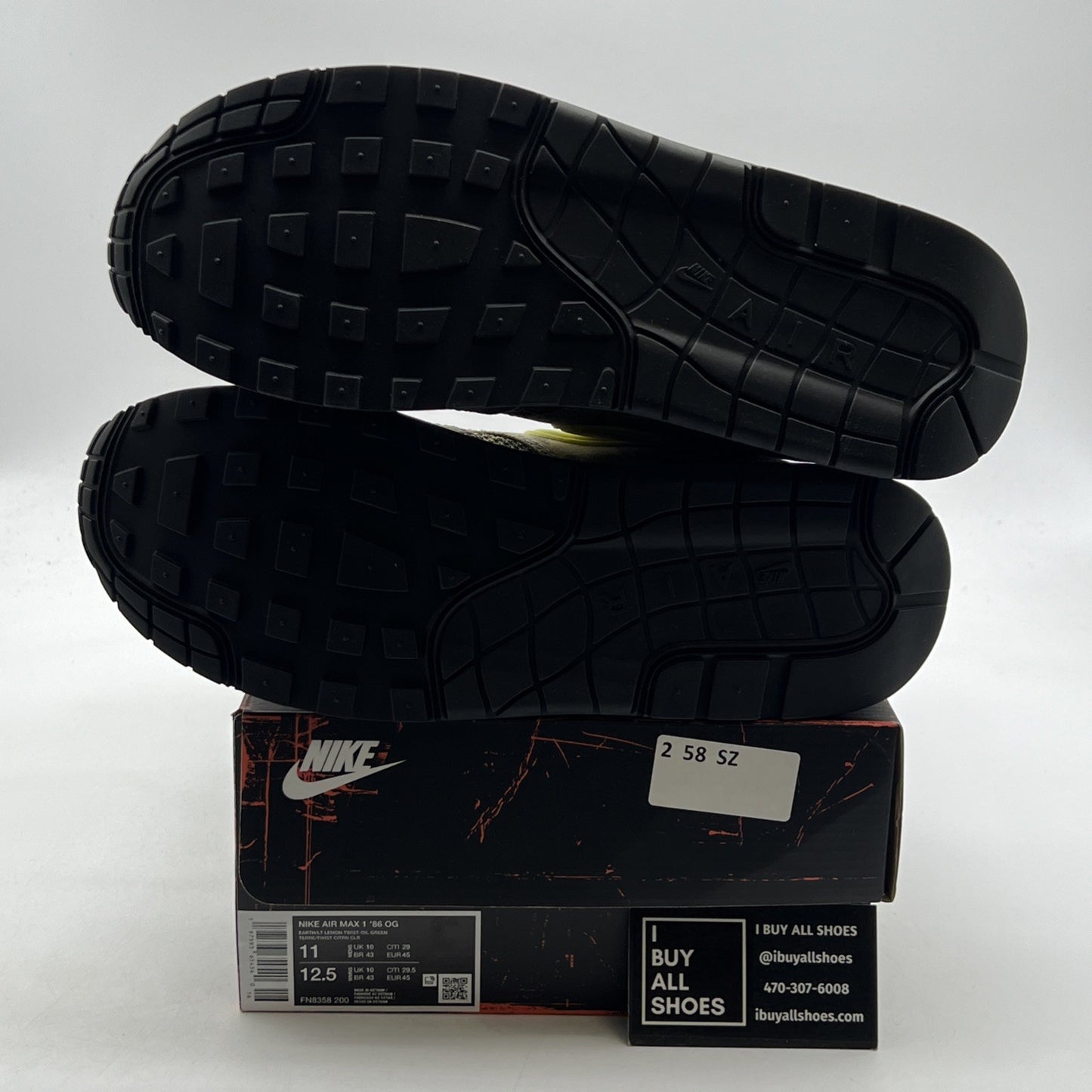 Size 11 - Nike Air Max 1 '86 OG Big Bubble - Camo (FN8385-200)