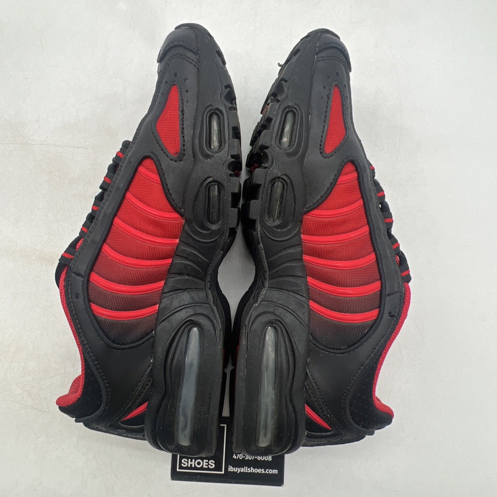 Size 8 - Nike Air Max Tailwind 4 University Red Black Mens (CD0456-600)
