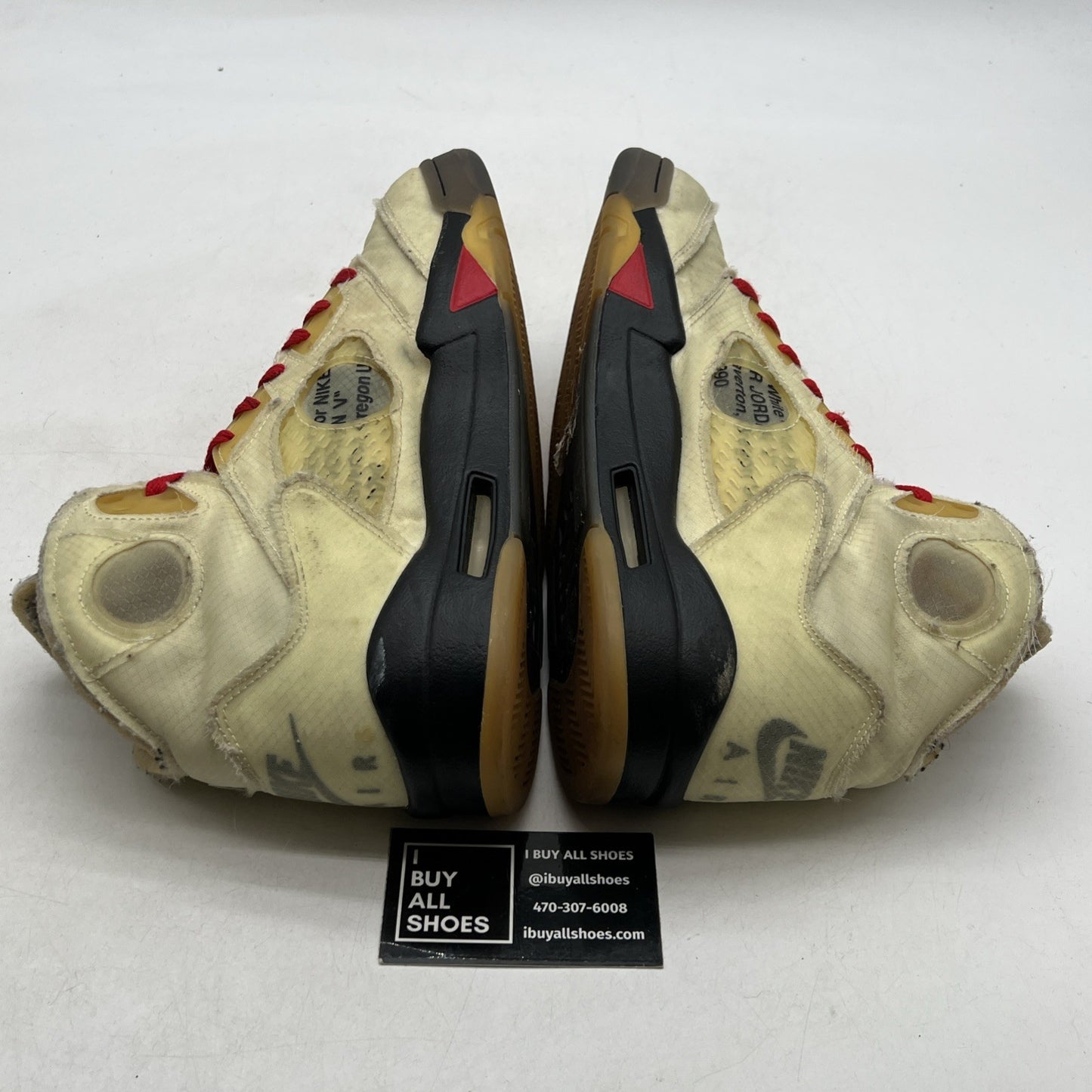 Size 10 - Air Jordan 5 SP x Off-White Mid Sail (DH8565-100)