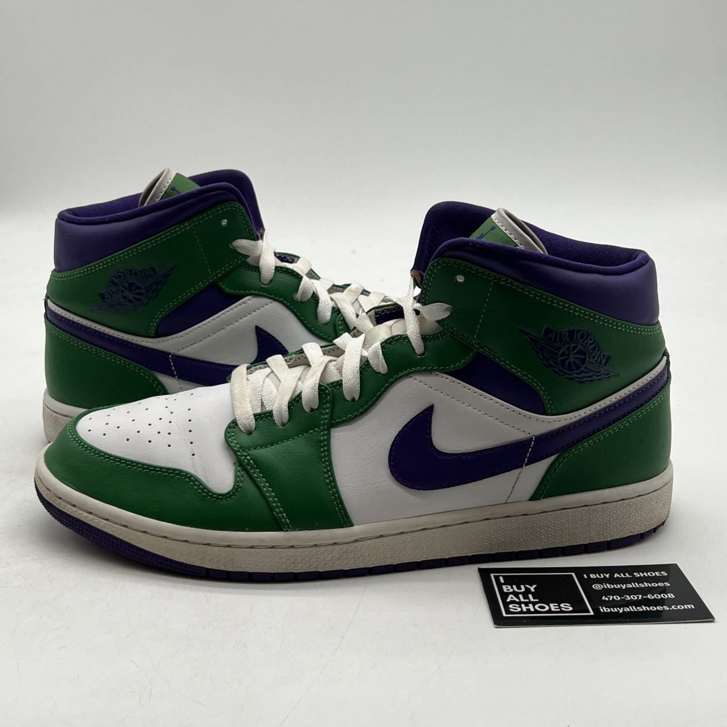 Size 11 - Air Jordan 1 Mid Hulk (554724-300)
