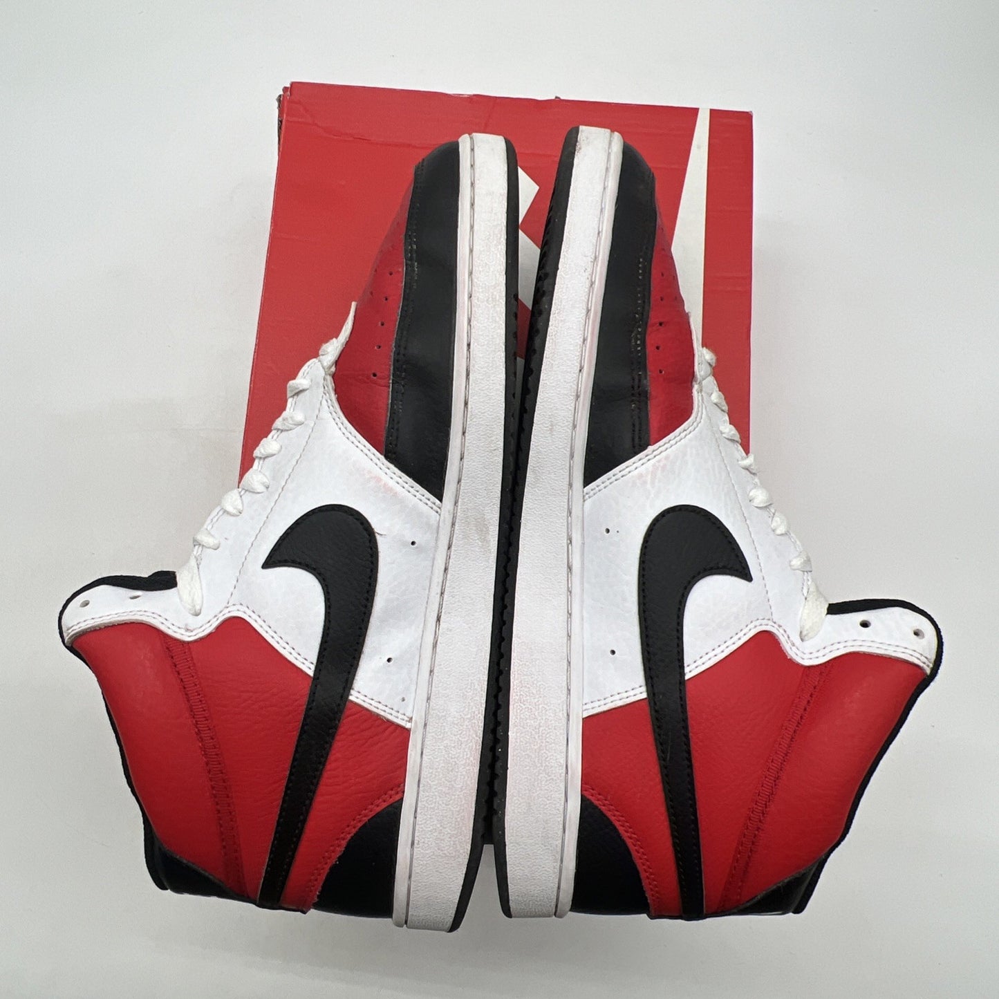Size 11.5 - Nike Court Vision Mid Satin Red (DM1186-600)