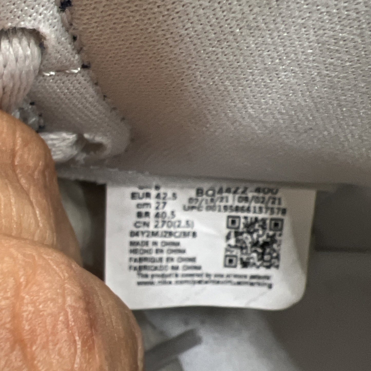 Size 9 - Air Jordan 1 Retro '85 High Georgetown (BQ4422-400)