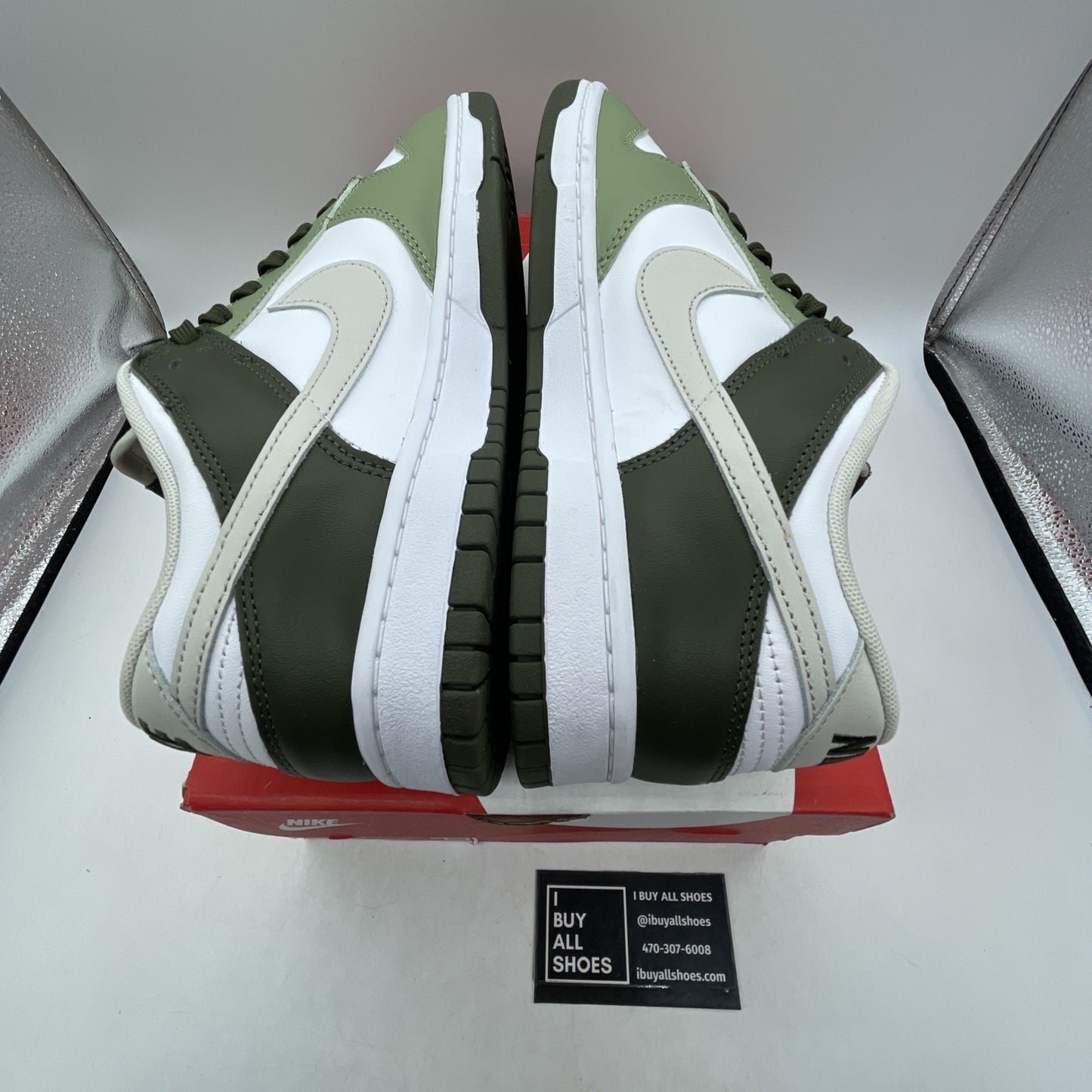 Size 10 - Nike Dunk Low Oil Green (FN6882-100)