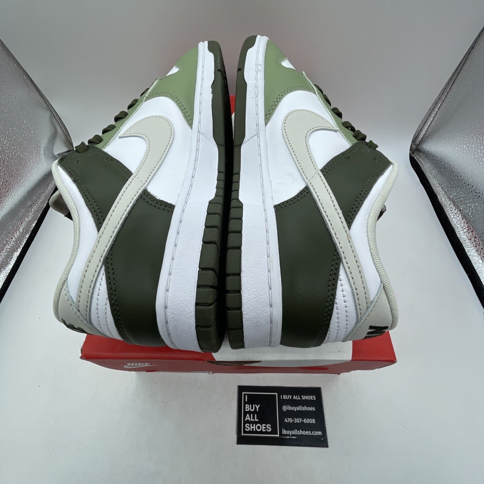 Size 10 - Nike Dunk Low Oil Green (FN6882-100)