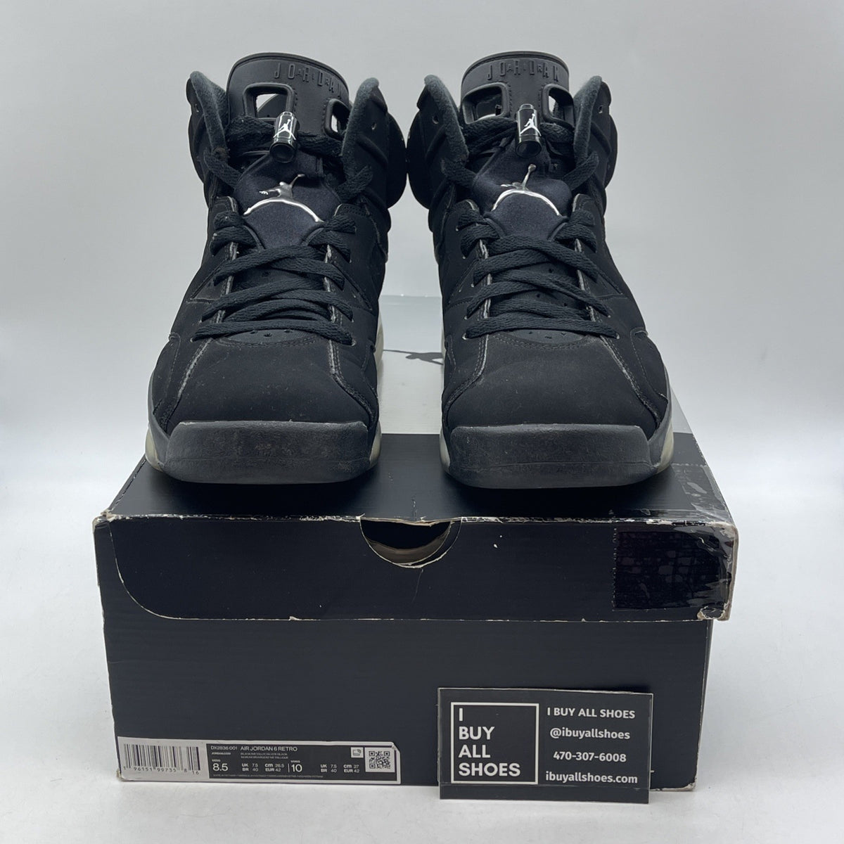 Size 8.5 - Air Jordan 6 Retro Mid Chrome (DX2836-001)