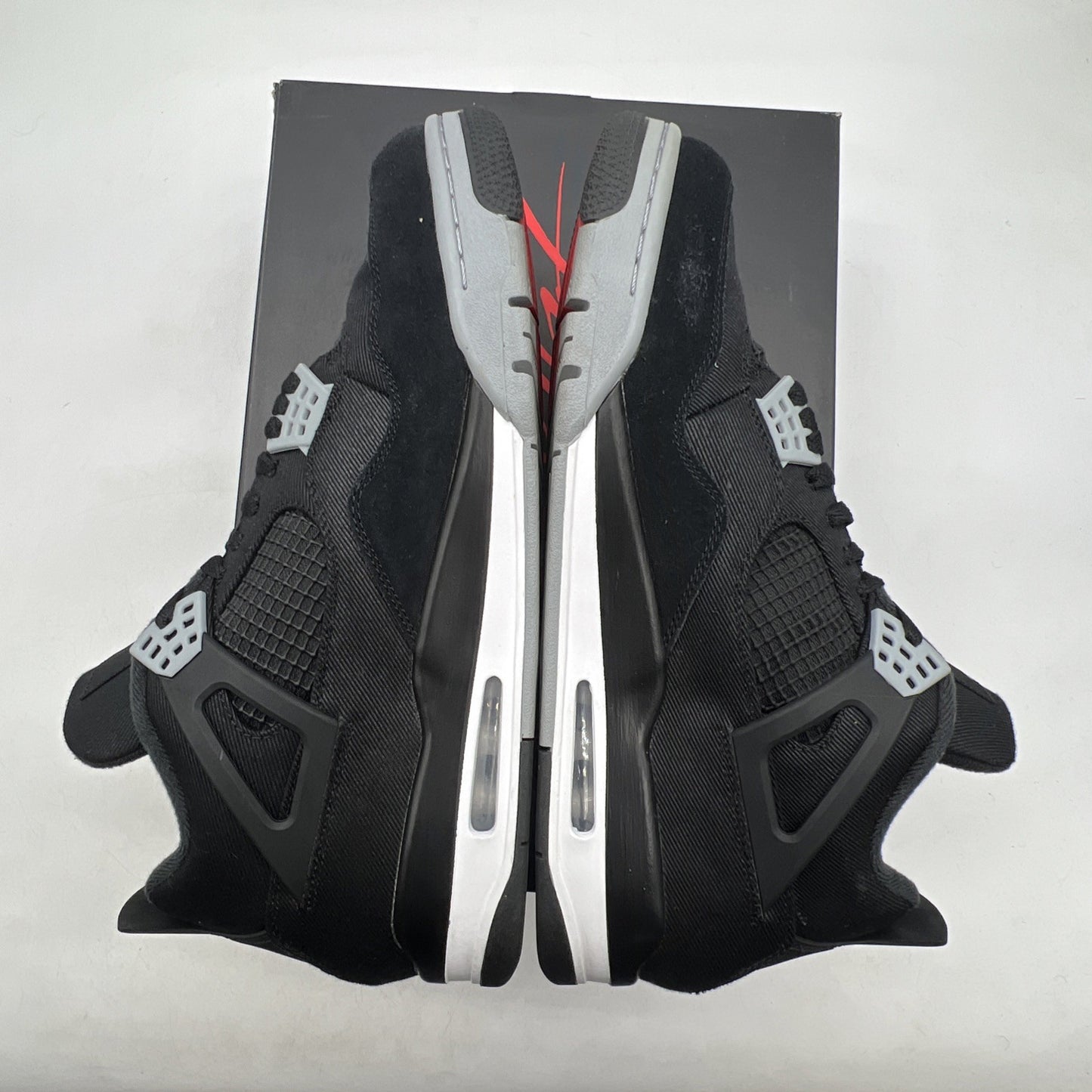 Size 13 - Air Jordan 4 Retro SE Mid Black Canvas (DH7138-006)