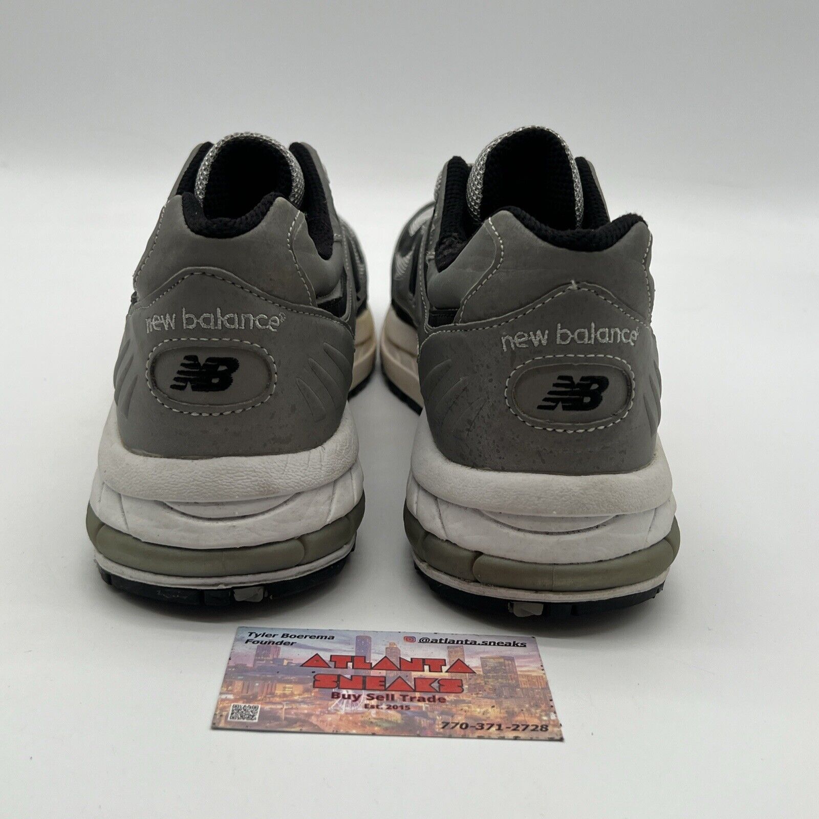 Size 12 - New Balance 2000 Gray/Navy 2013