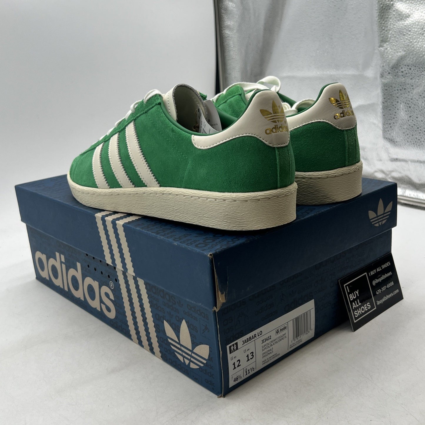 Size 12 - Adidas Jabbar Low Green (JI3432)