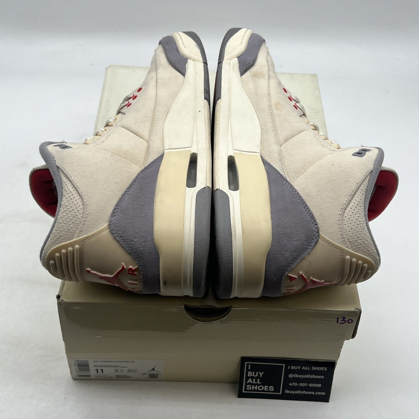 Size 11 - Air Jordan 3 Muslin (DH7139-100)