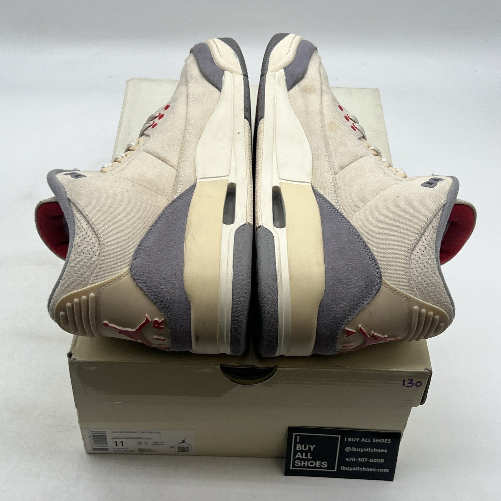 Size 11 - Air Jordan 3 Muslin (DH7139-100)