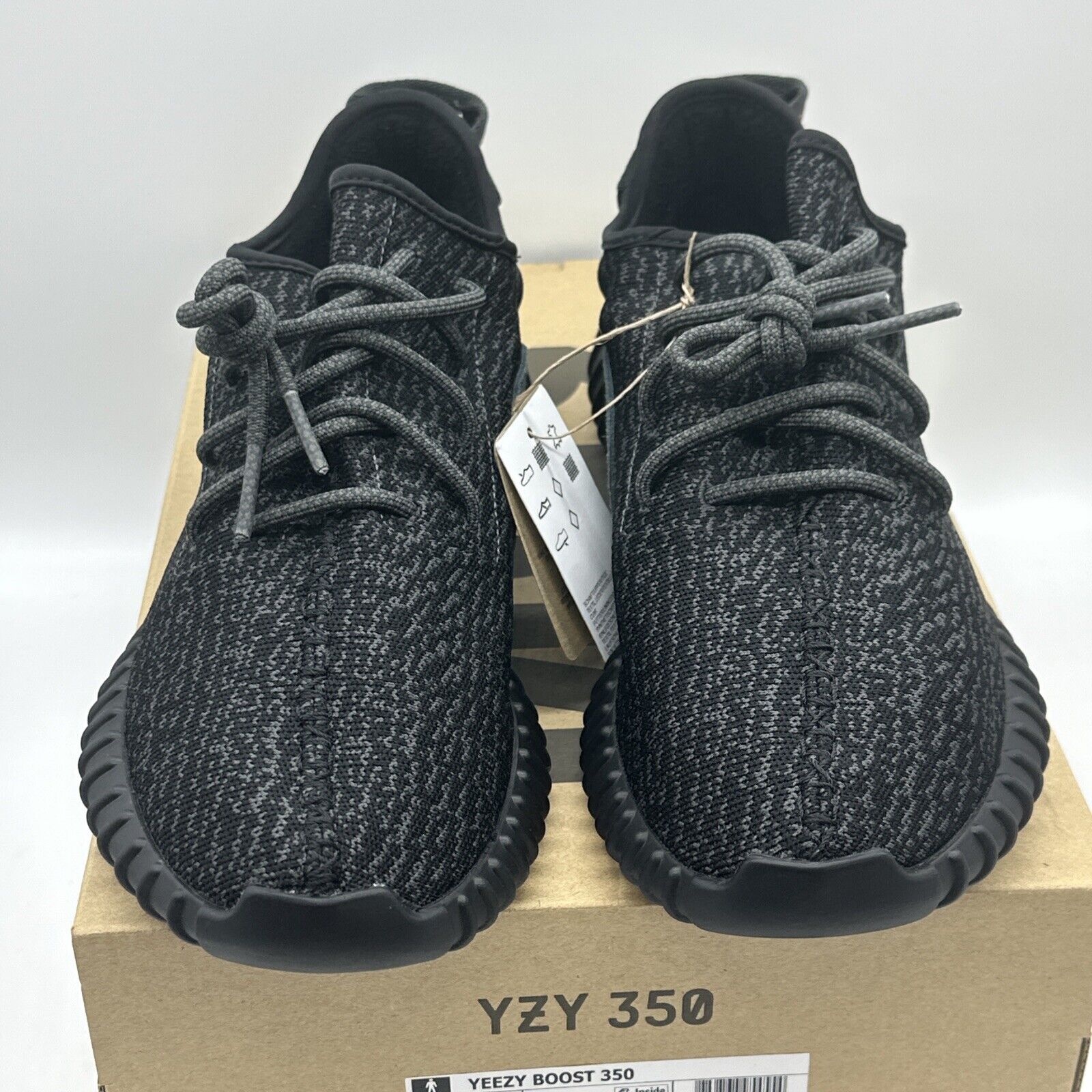 Size 11.5 - adidas Yeezy Boost 350 Low Pirate Black