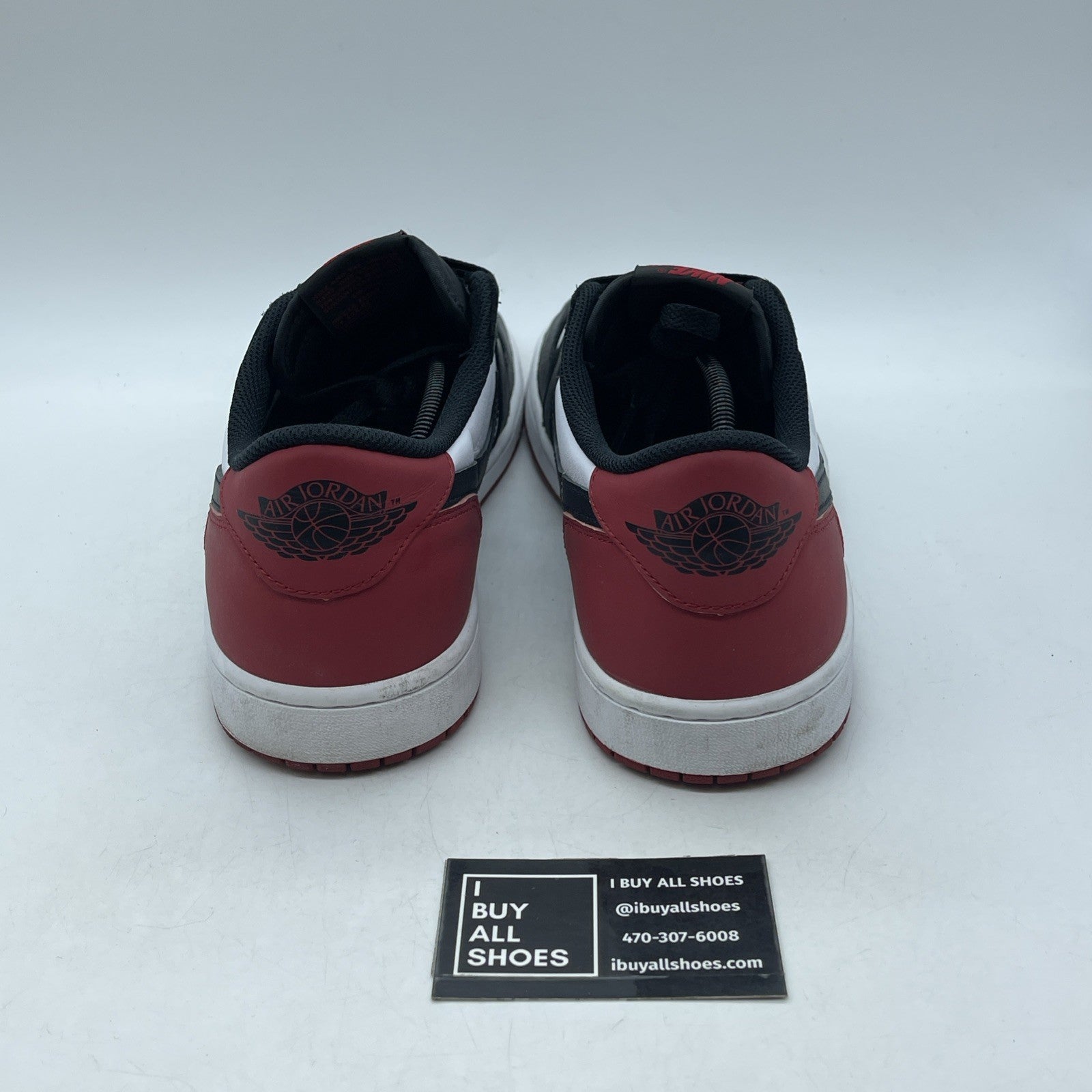 Size 13 - Air Jordan 1 Retro OG Low Black Toe (CZ0790-106)