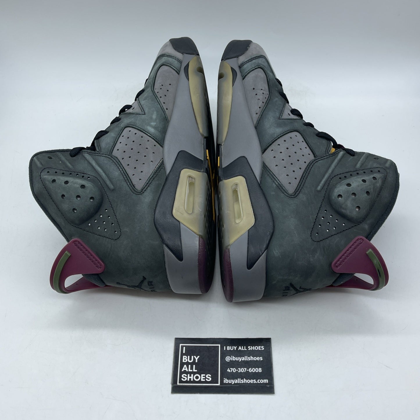 Size 11.5 - Air Jordan 6 Bordeaux Grey Suede (CT8529-063)