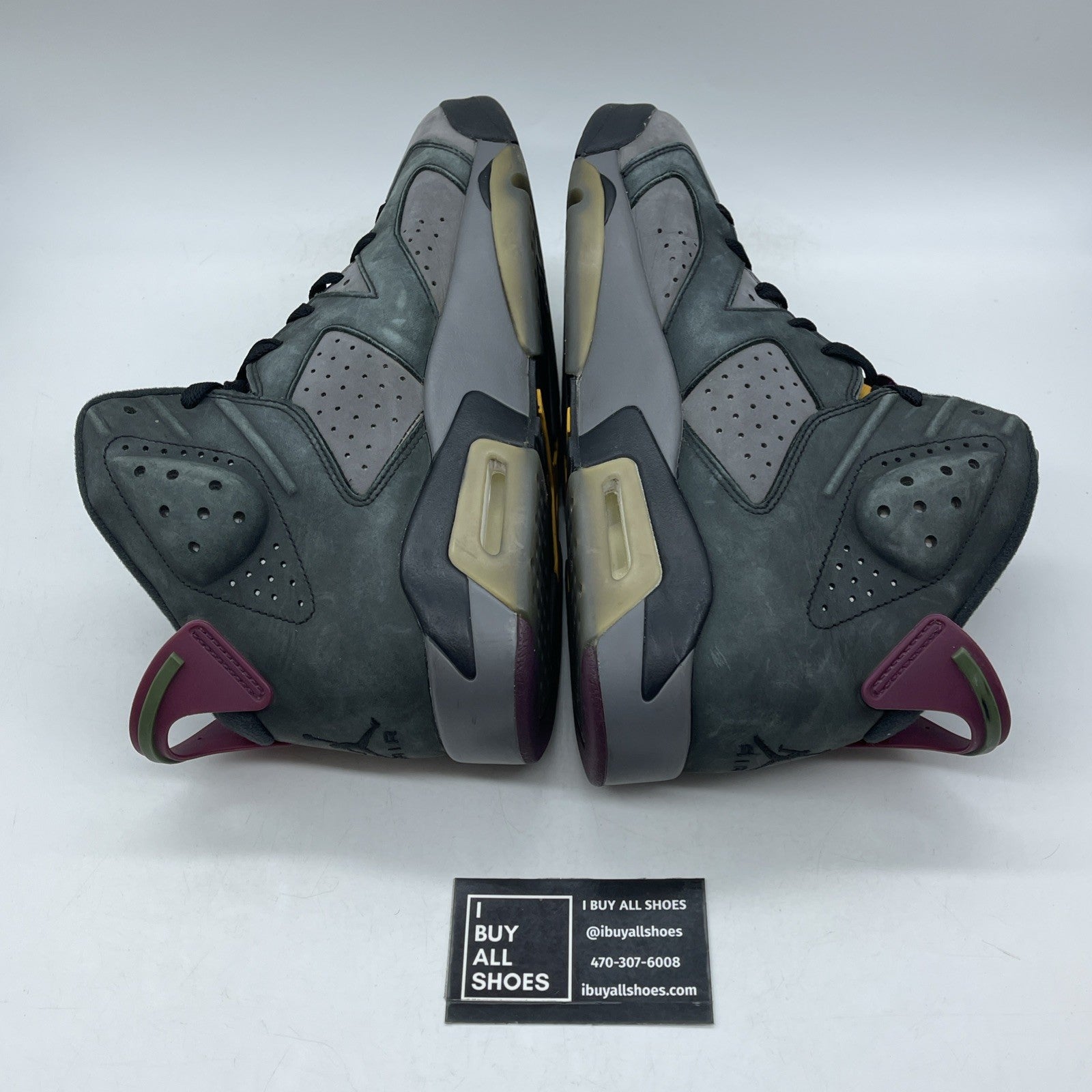 Size 11.5 - Air Jordan 6 Bordeaux Grey Suede (CT8529-063)