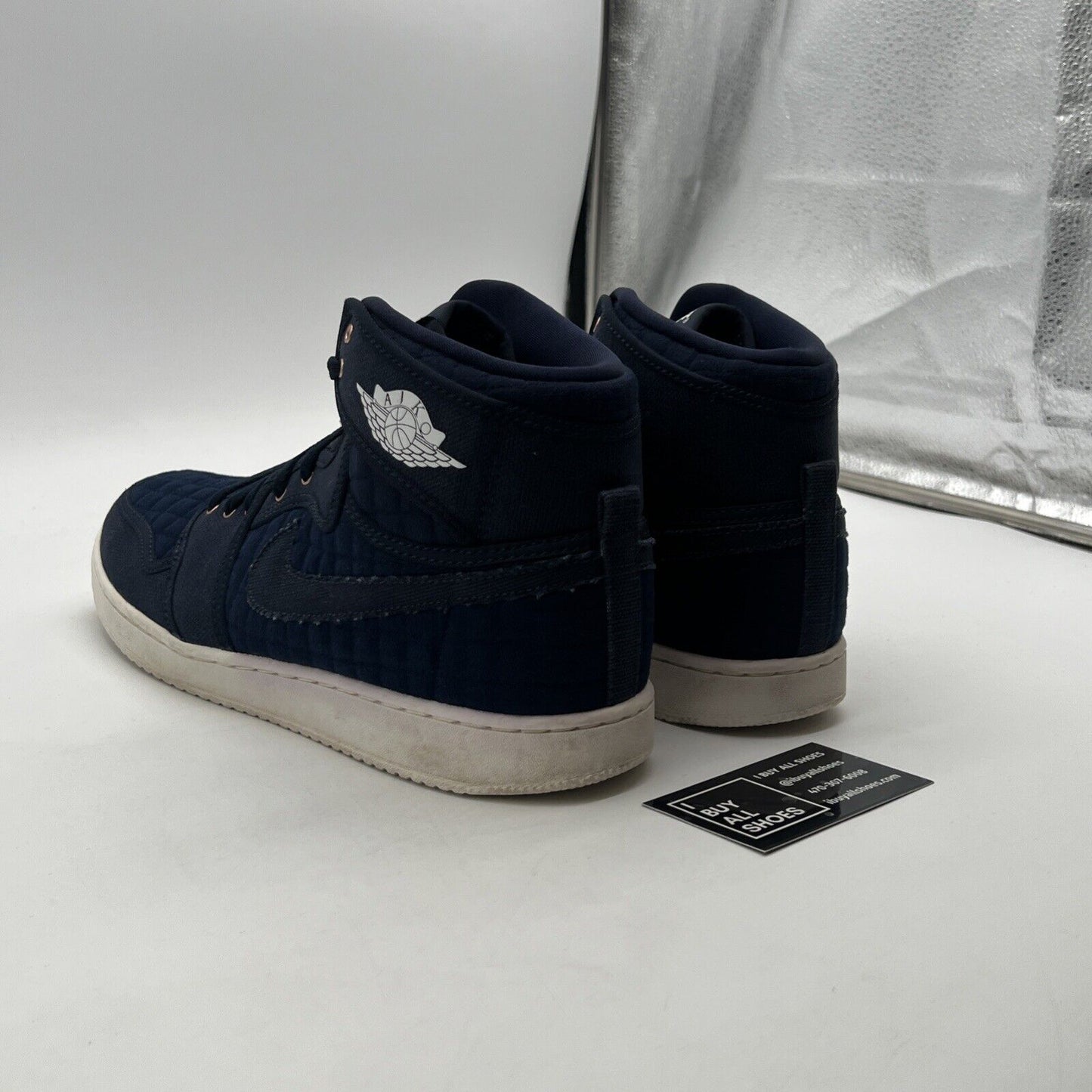 Size 11.5 - Jordan AJKO OG Canvas High Obsidian (638471-403)