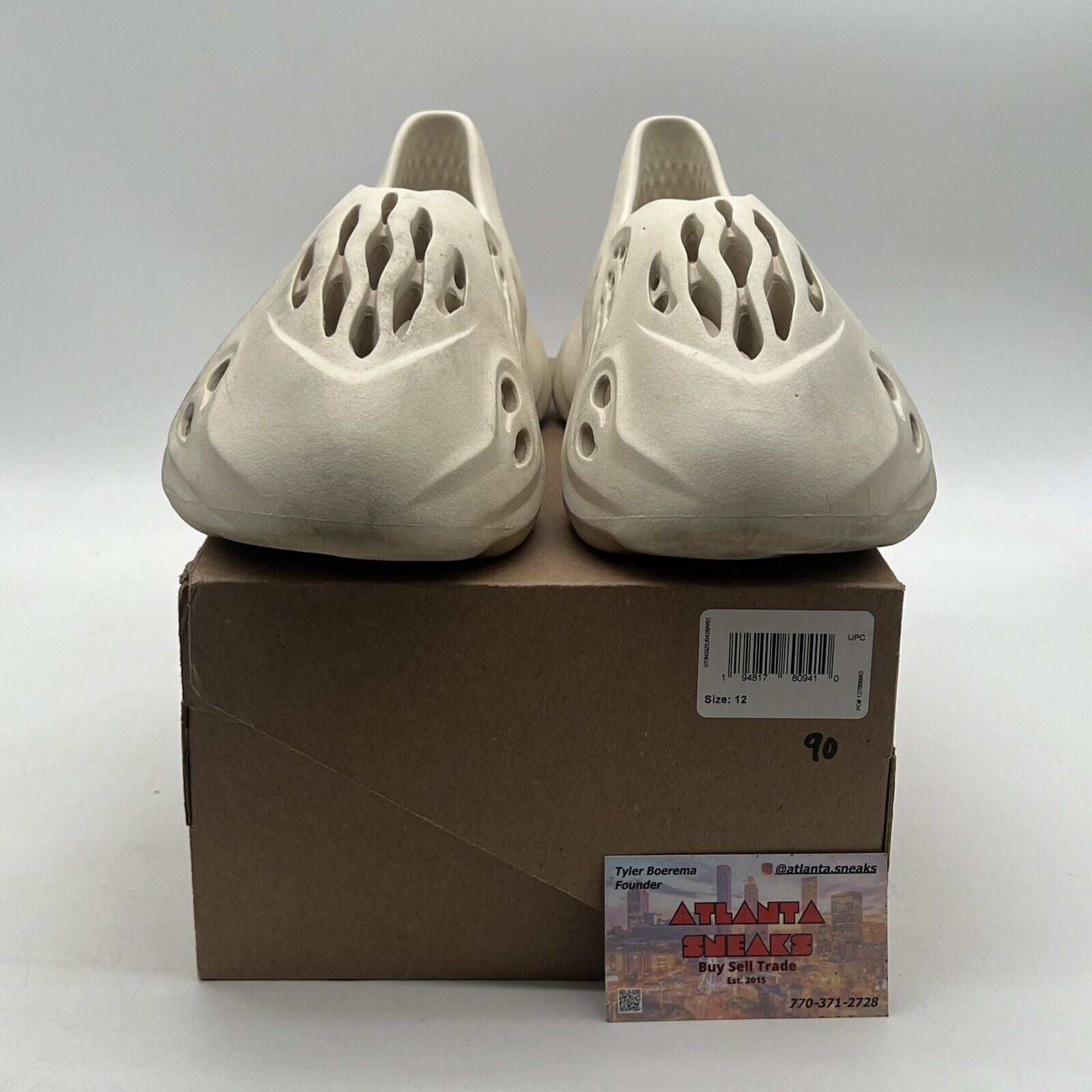 Size 12 - Yeezy Foam RNNR Sand (FY4567)