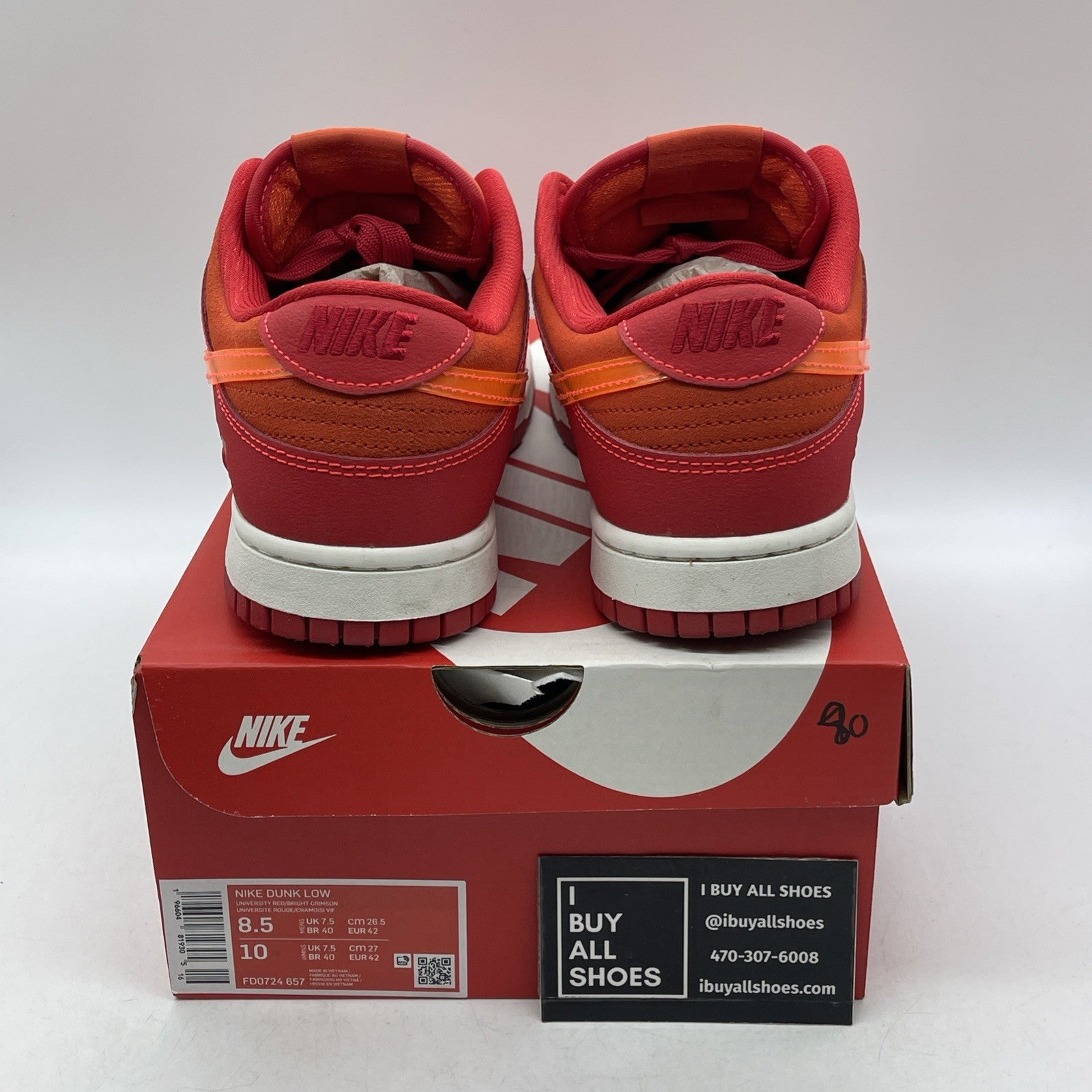 Size 8.5 - Nike Dunk Low ATL (FD0724-657)