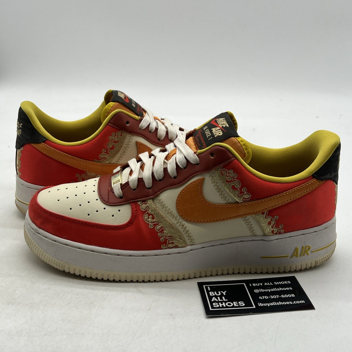 Size 10 - Nike Air Force 1 '07 LV8 Little Accra (DV4463-600)