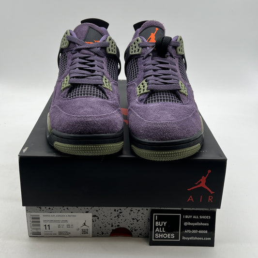 Size 11 - Air Jordan 4 Retro Mid Canyon Purple W (AQ9129-500)