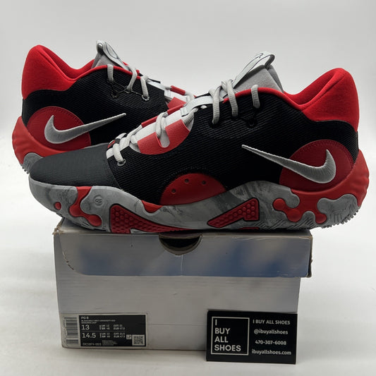 Size 13 - Nike PG 6 Bred Black/Red/Wolf Grey (DC1974-003)