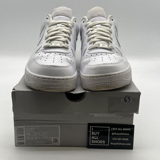 Size 10 - Nike Air Force 1 '07 Low Triple White (CW2288-111)
