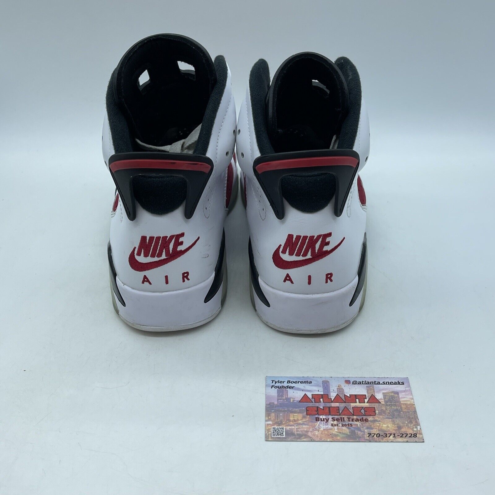 Size 8.5 - Jordan 6 Retro OG Mid Carmine Black White Leather Suede (CT8529-106)