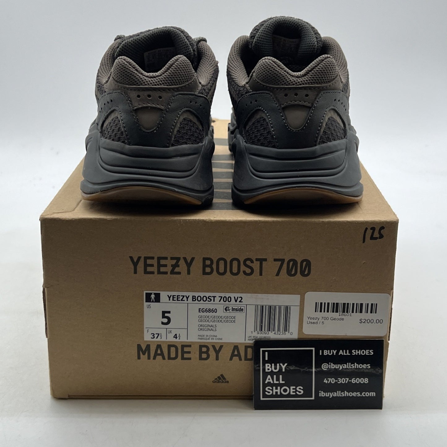 Size 5 - adidas Yeezy Boost 700 V2 Geode (EG6860)