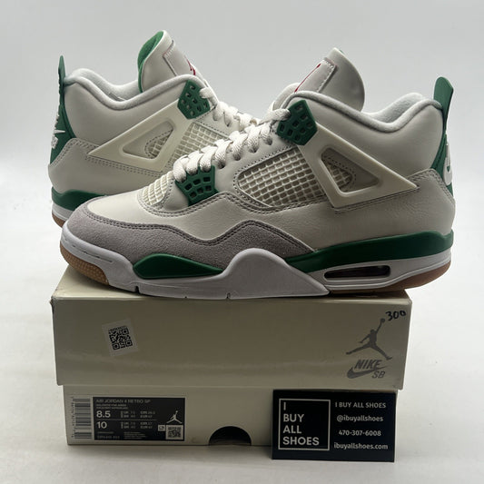 Size 8.5 - Air Jordan 4 Retro SP x Nike SB Mid Pine Green (DR5415-103)