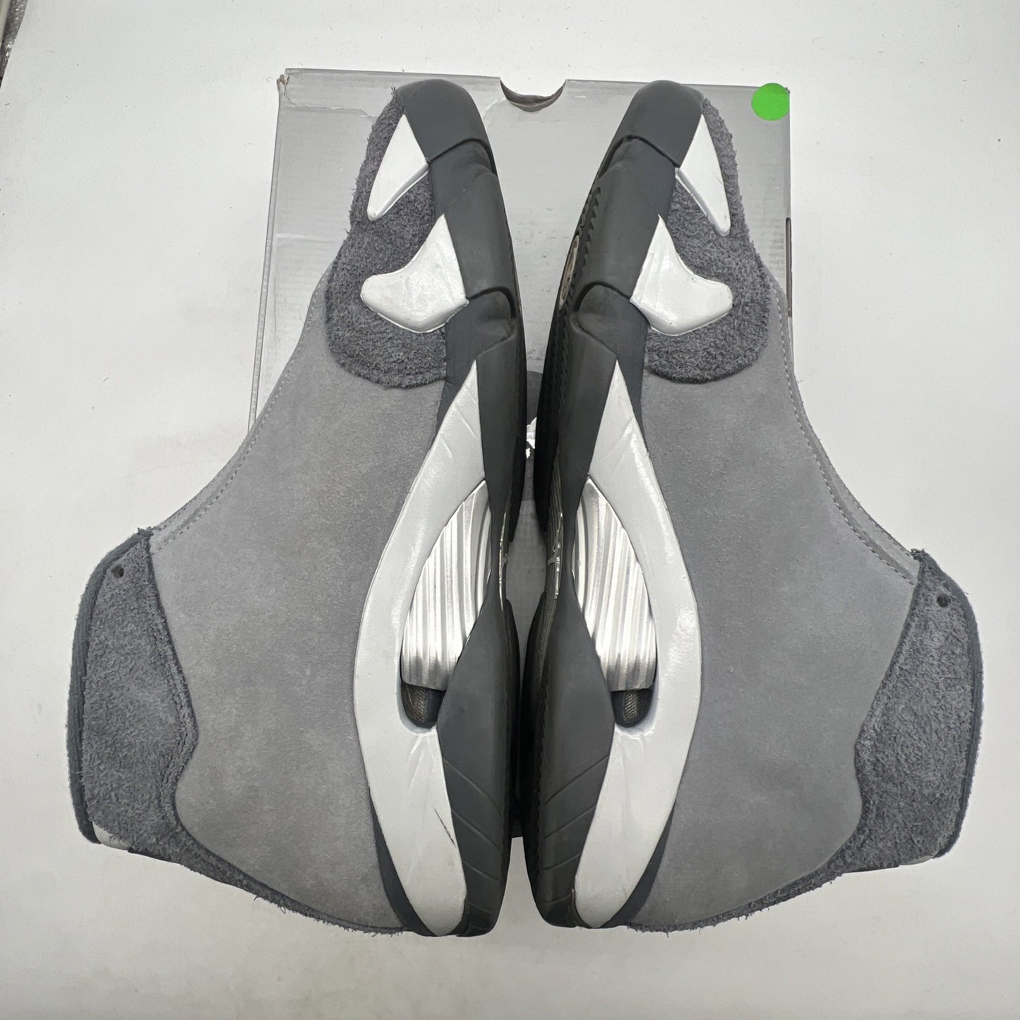 Size 11 - Air Jordan 14 Retro Wolf Grey Suede Sneakers (FJ3460-012)