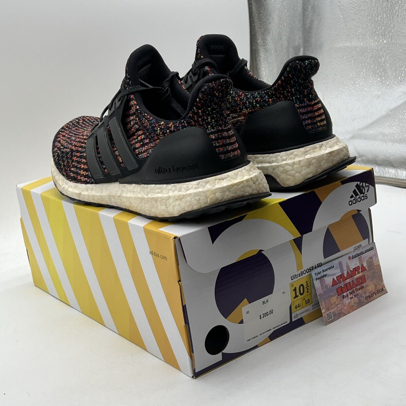 Size 10.5 - adidas UltraBoost 3.0 Limited Multi-Color (CG3004)