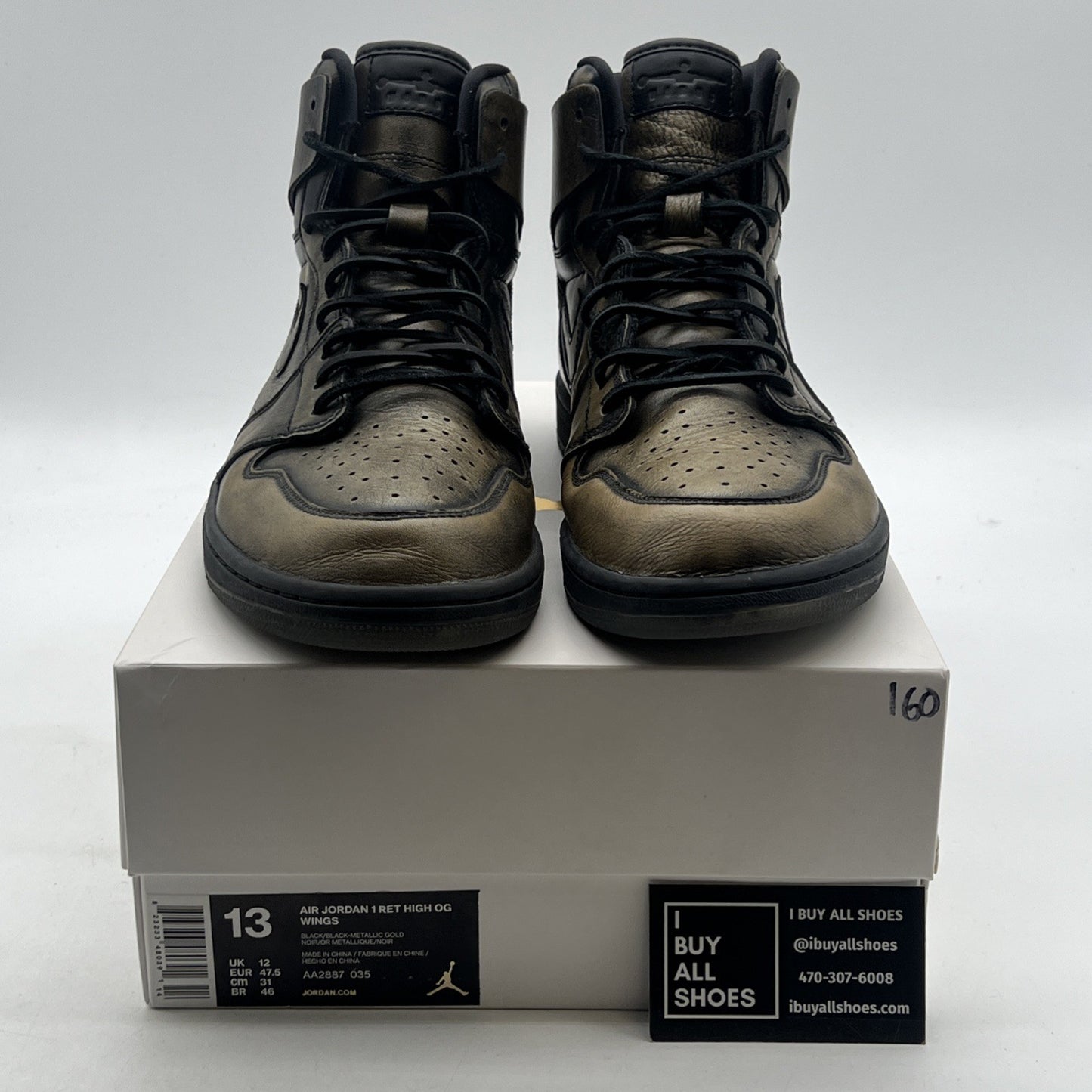 Size 13 - Air Jordan 1 Retro OG High Wings (AA2887-035)