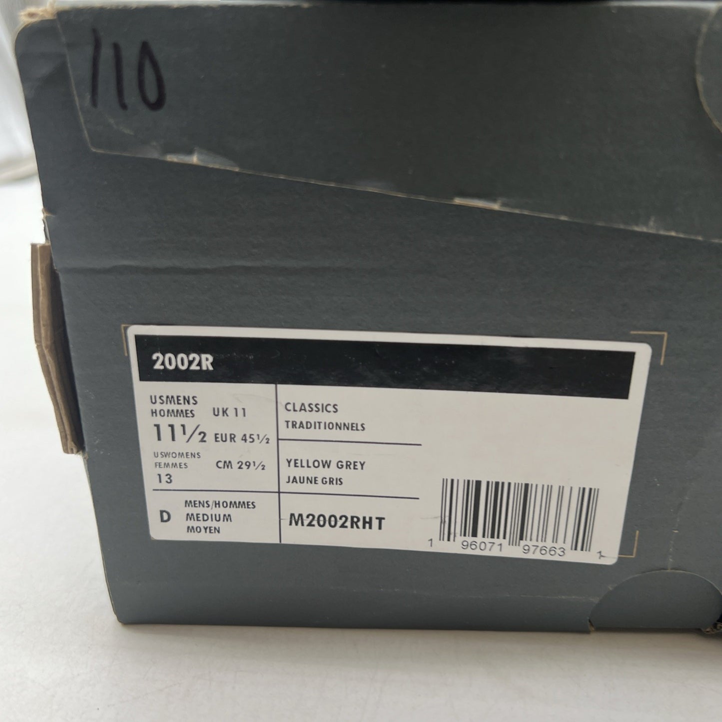 Size 11.5 - New Balance 2002R Egg yolk (M2002RHT)