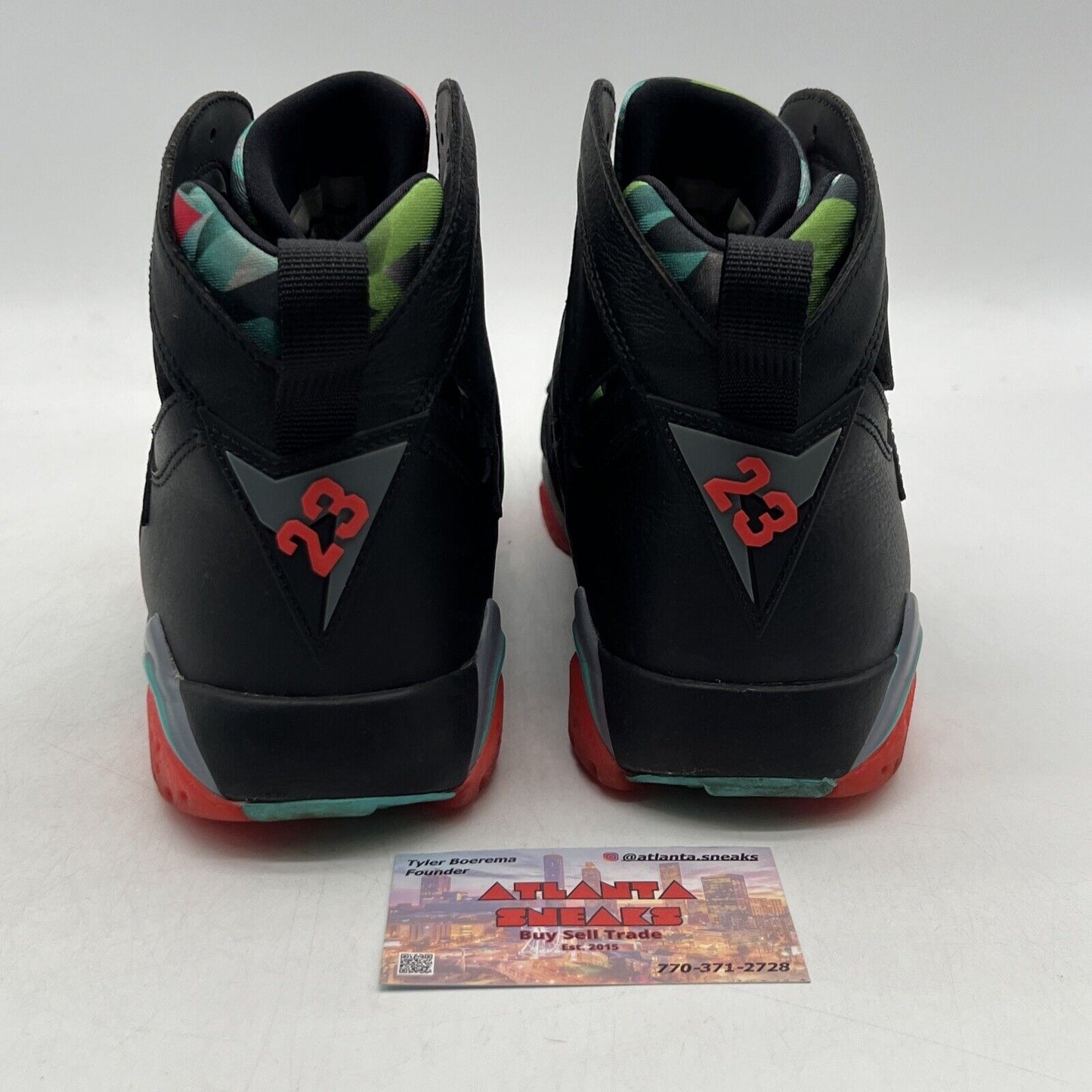 Size 11.5 - Air Jordan 7 Retro 30th Barcelona Nights Blue Suede (305381-305)