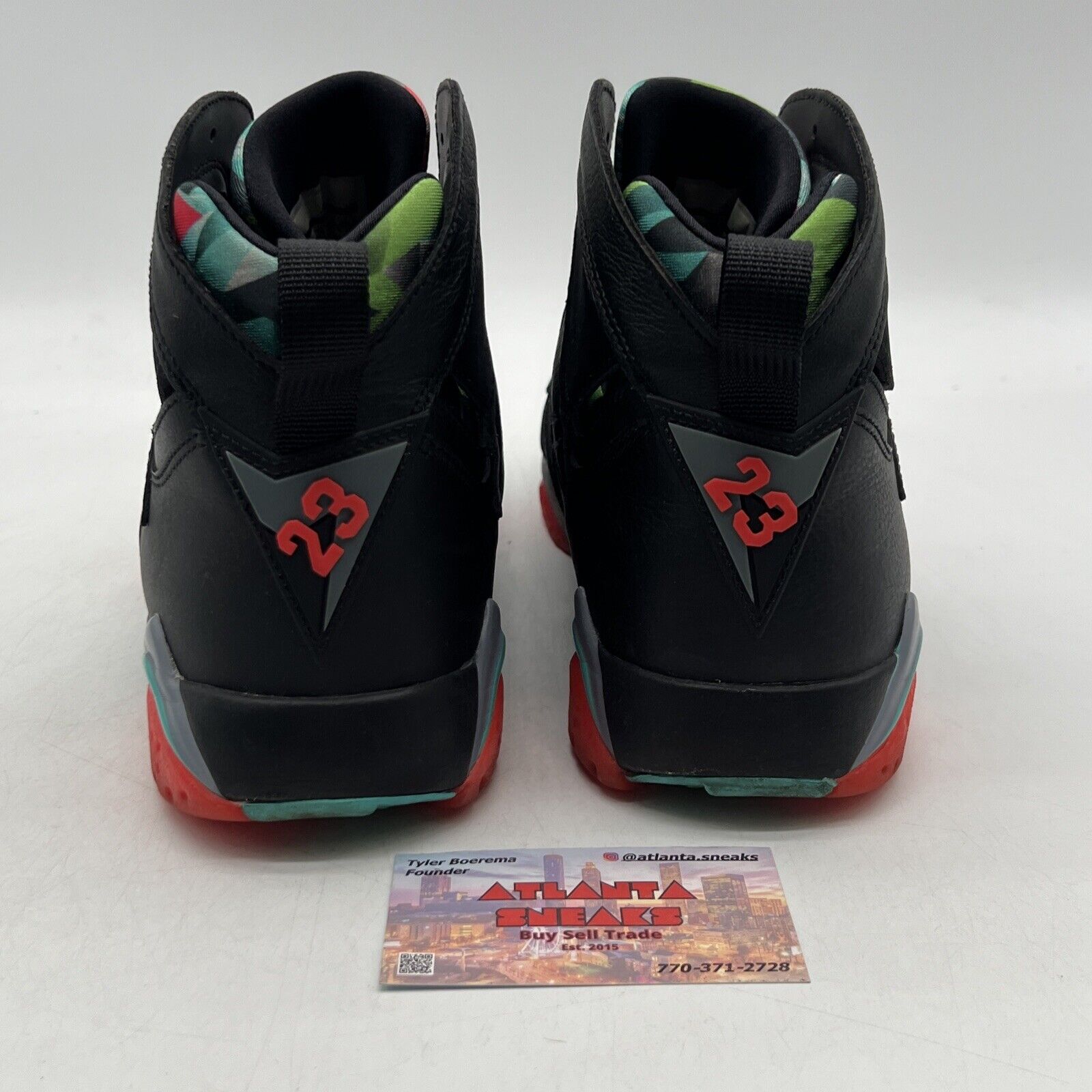 Size 11.5 - Air Jordan 7 Retro 30th Barcelona Nights Blue Suede (305381-305)