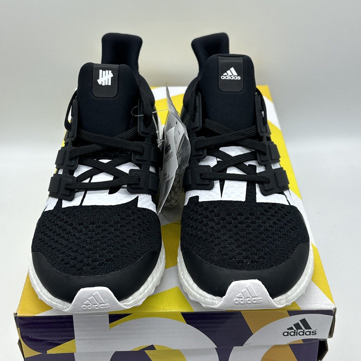 Size 11.5 - adidas UltraBoost 4.0 x Undefeated Black 2018 Comfy Boost Black Whit