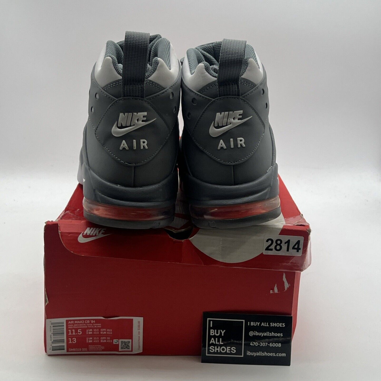Size 11.5 - Nike Air Max 2 CB 94 2021 Cool Grey (DM8319-001)