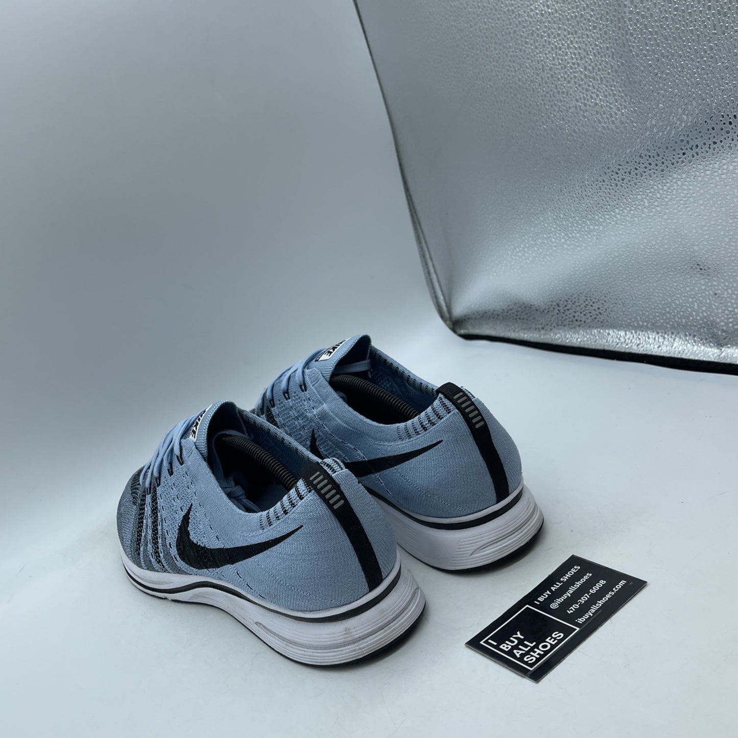 Size 12 - Nike Flyknit Trainer 2017 Cirrus Blue (AH8396-400)