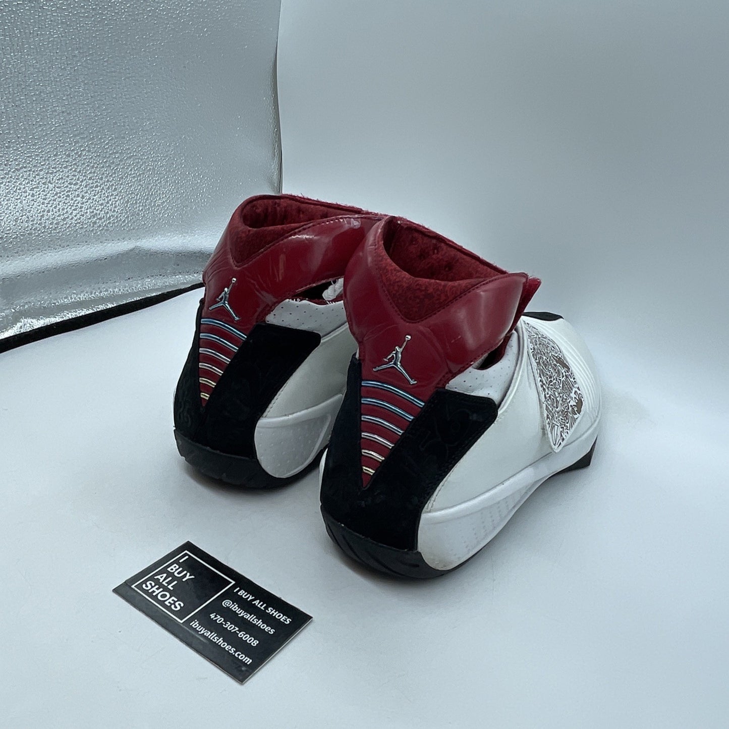 Size 14 - Air Jordan 20 OG White Varsity Red (310455-161)