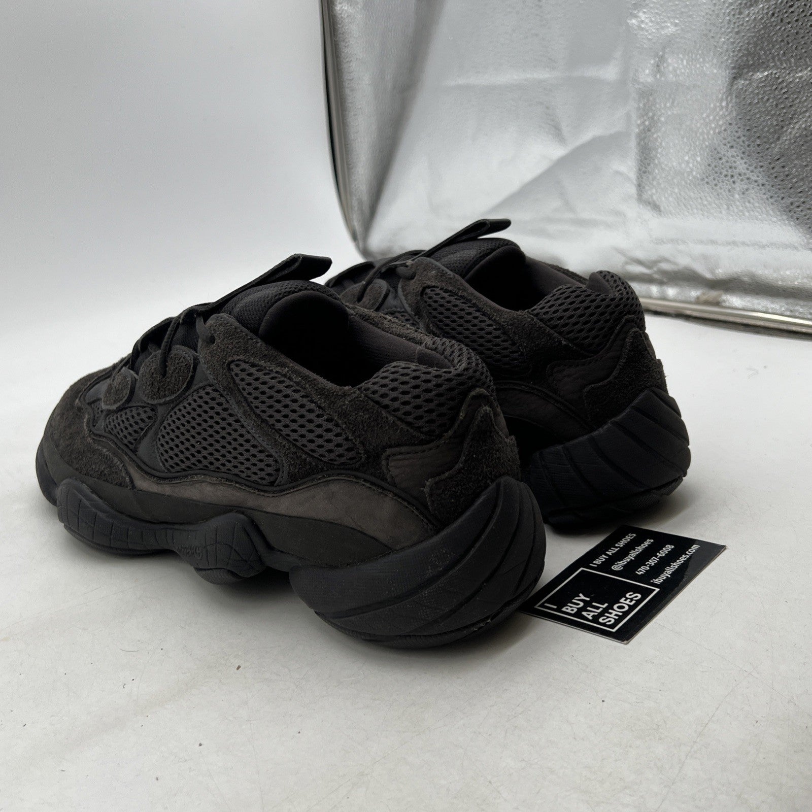 Size 14 - adidas Yeezy 500 Low Utility Black (F36640)
