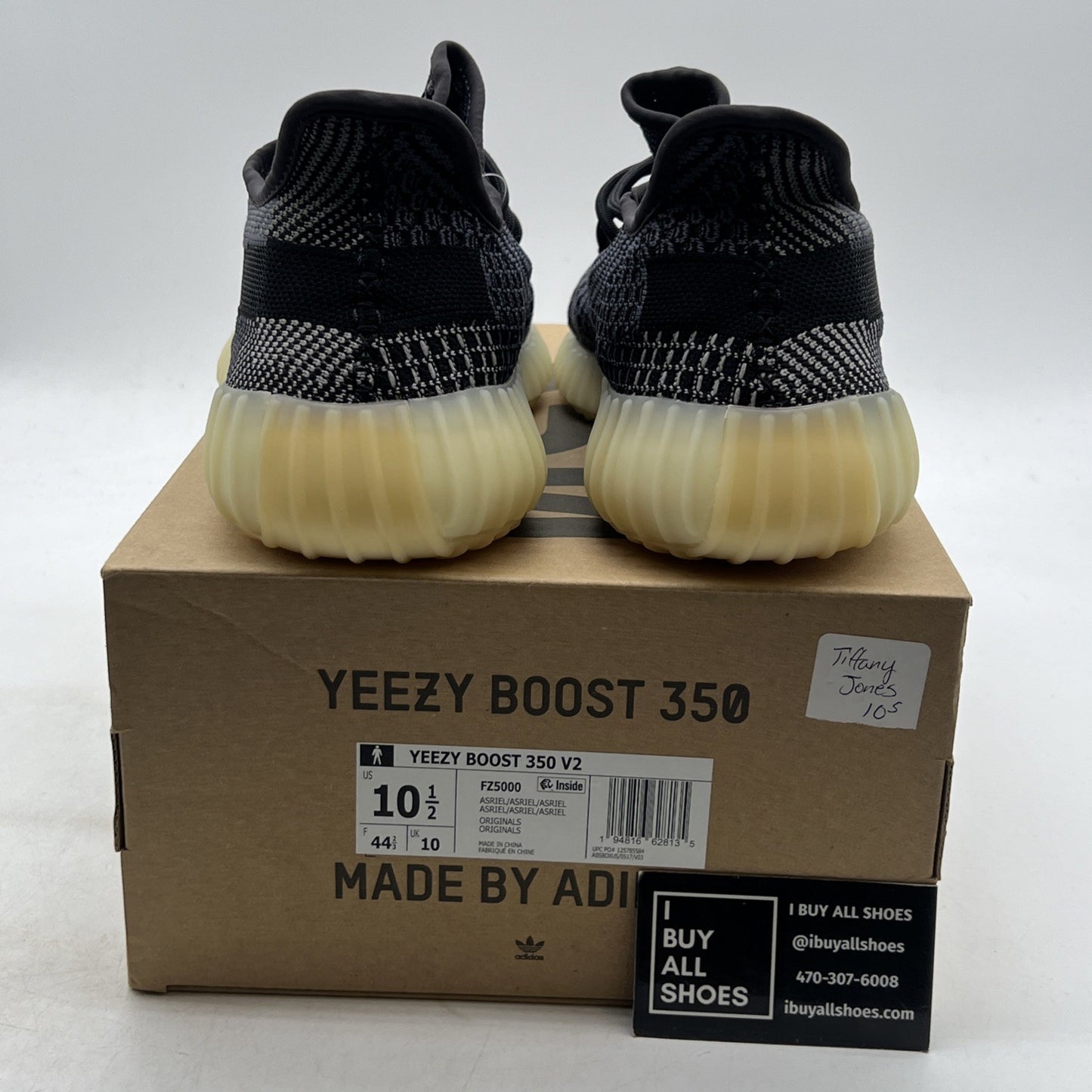 Size 10.5 - adidas Yeezy Boost 350 V2 Low Carbon (FZ5000)