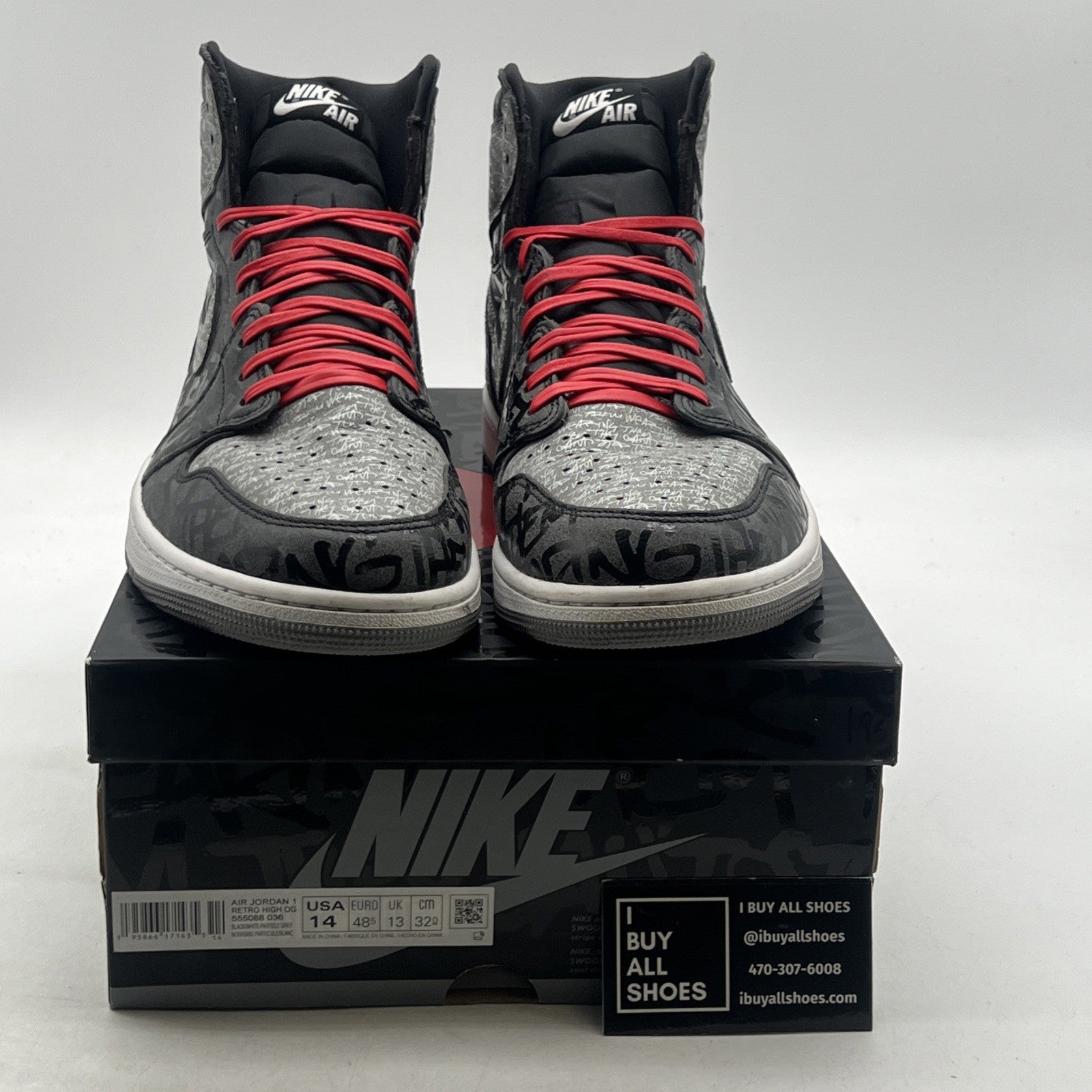 Size 14 - Air Jordan 1 OG High Rebellionaire (555088-036)