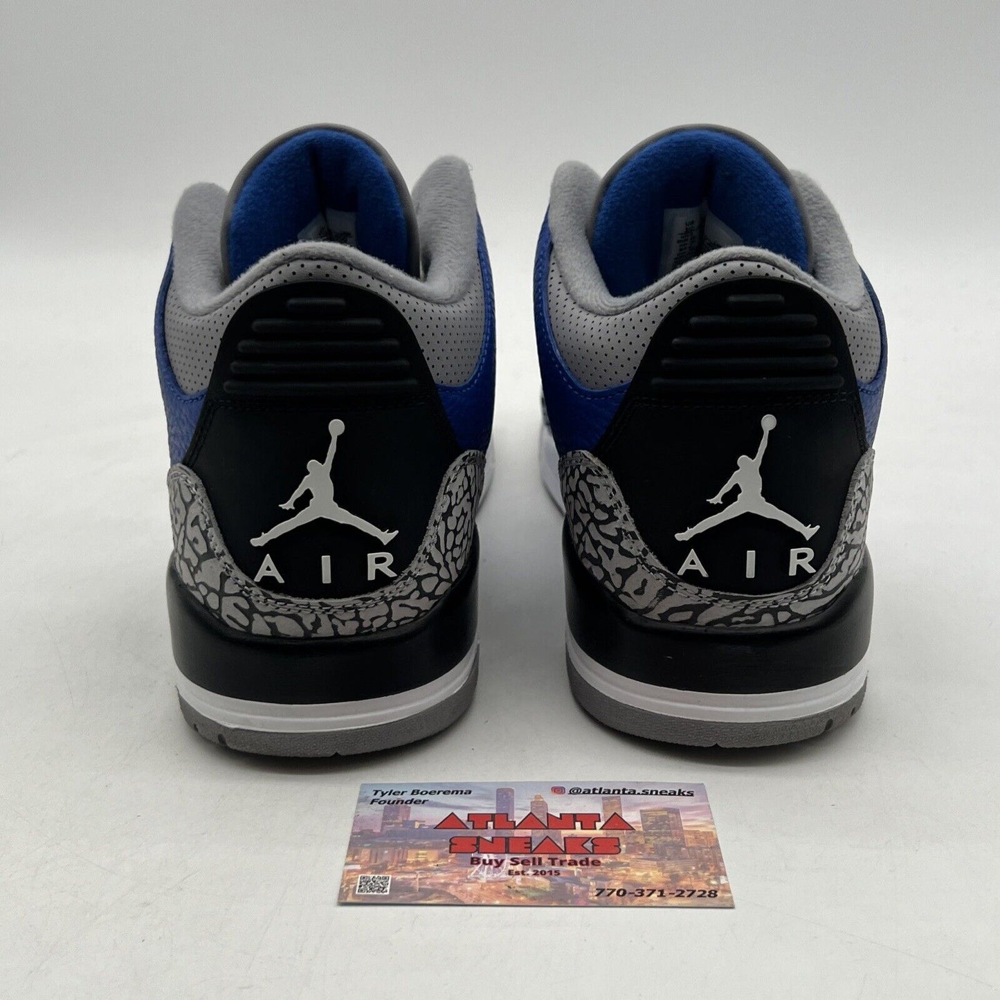 Size 10 - Jordan 3 Retro Varsity Royal 2020 (CT8532-400)