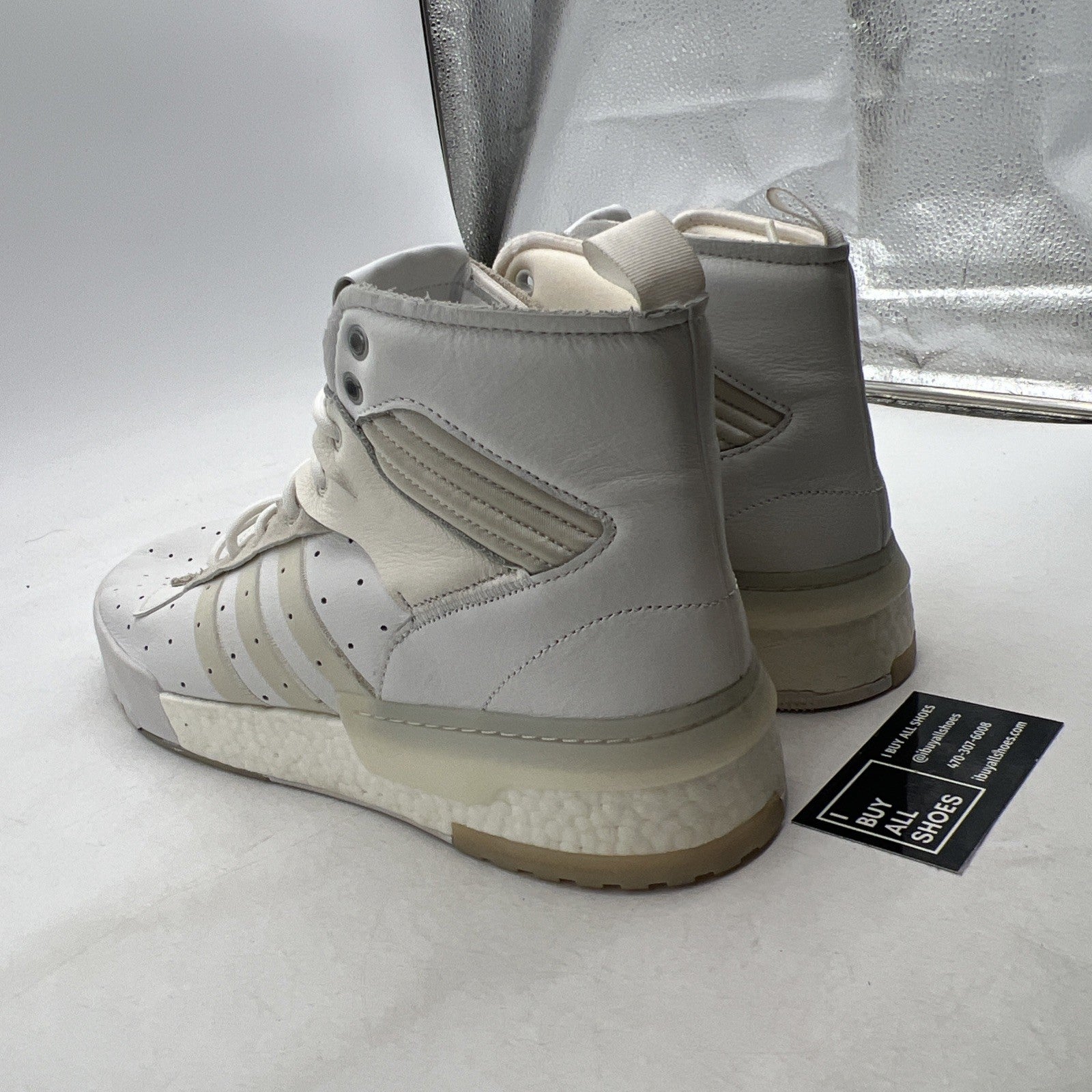 Size 13 - Adidas Rivalry RM Triple White (G27978)