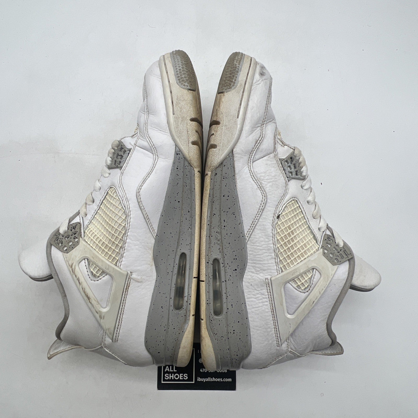 Size 12 - Air Jordan 4 Retro Mid White Oreo (CT8527-100)
