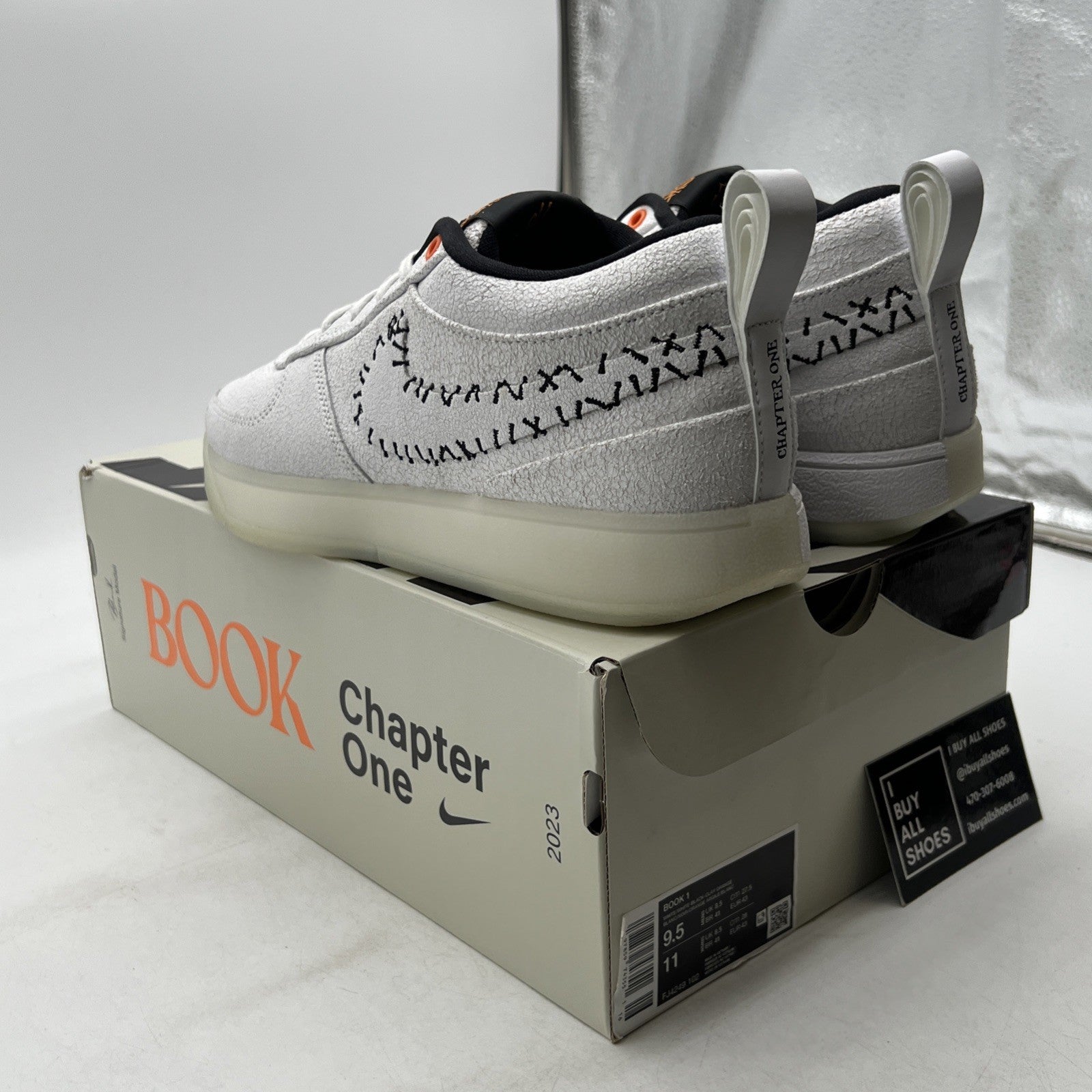 Size 9.5 -Nike Book 1 "Nightmare Before Christmas" Basketball Shoes (FJ4249-102)