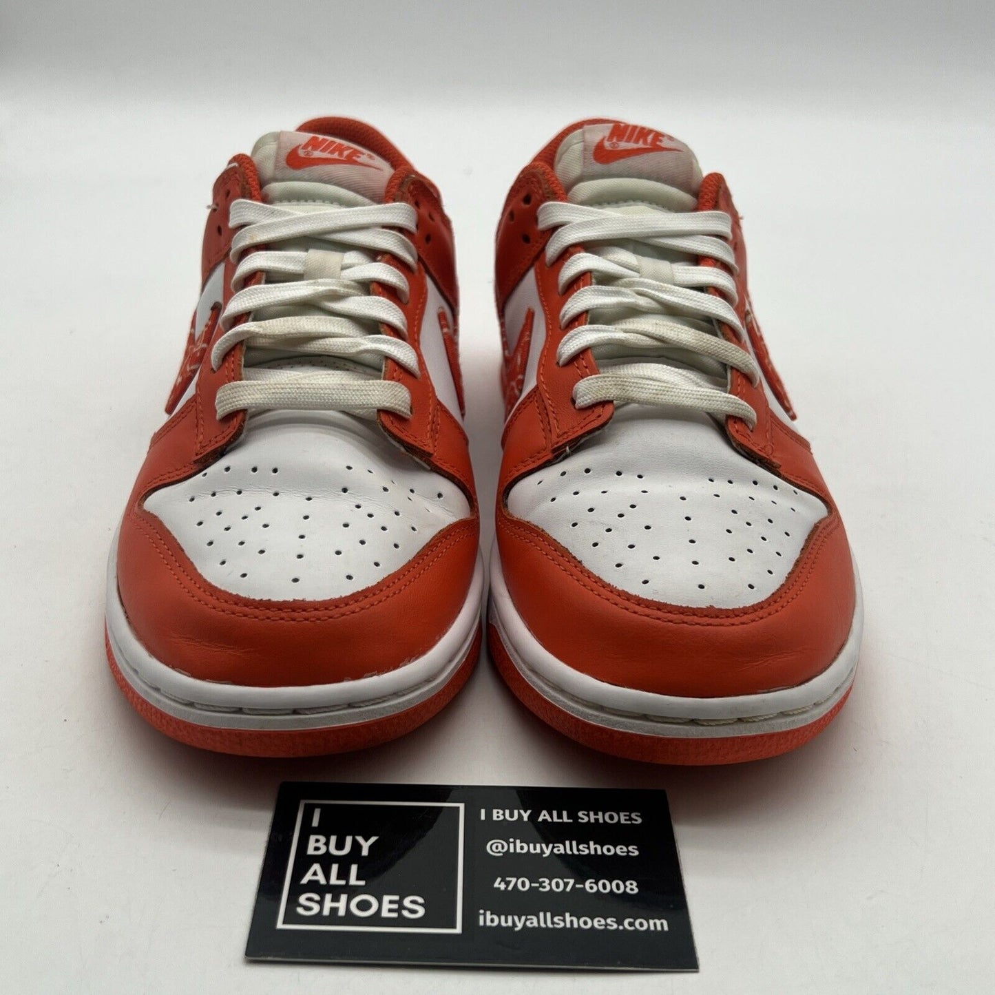 Size 9 - Nike Dunk Low Orange Paisley W (DH4401-103)
