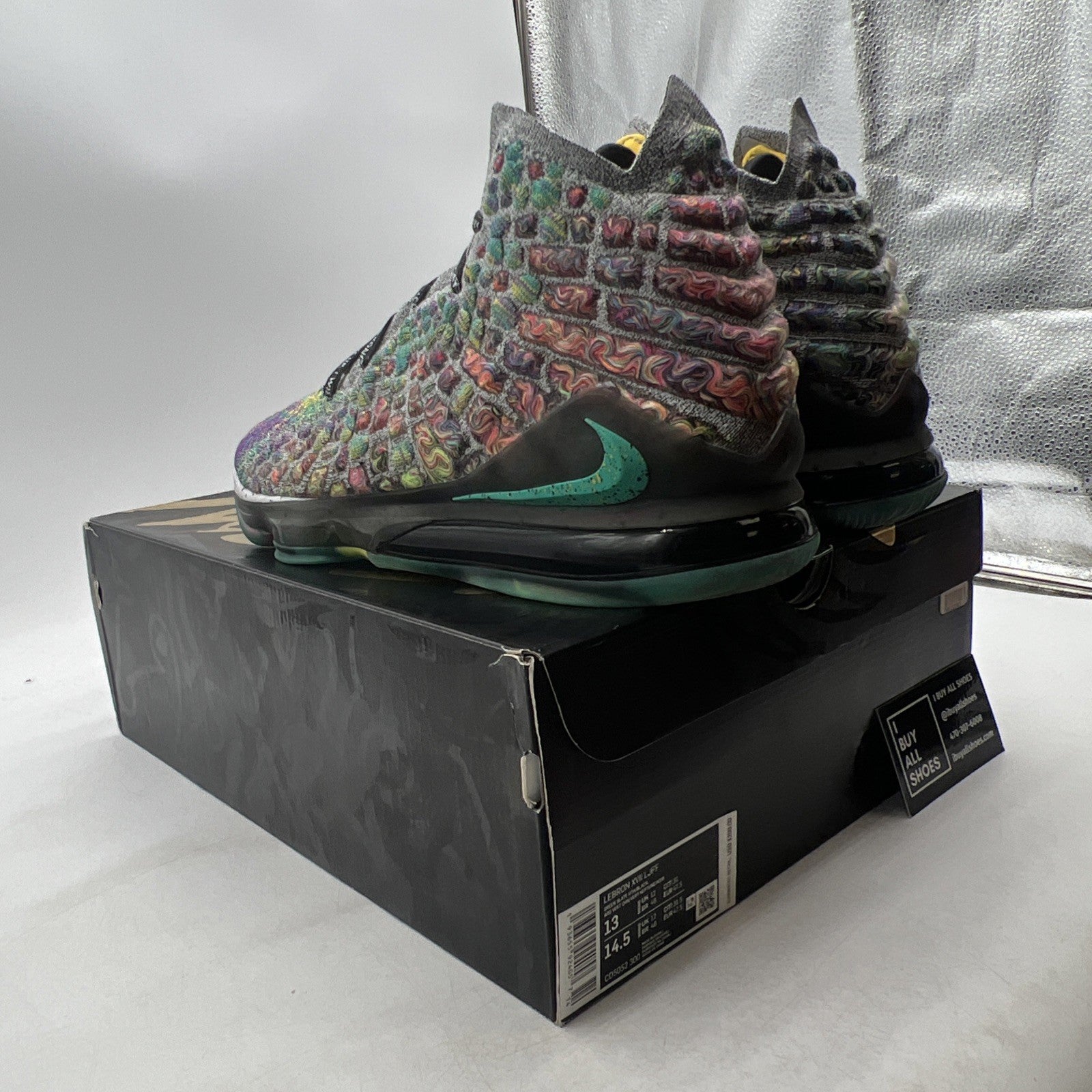 Size 13 - Nike LeBron 17 I Promise (CD5052-300)