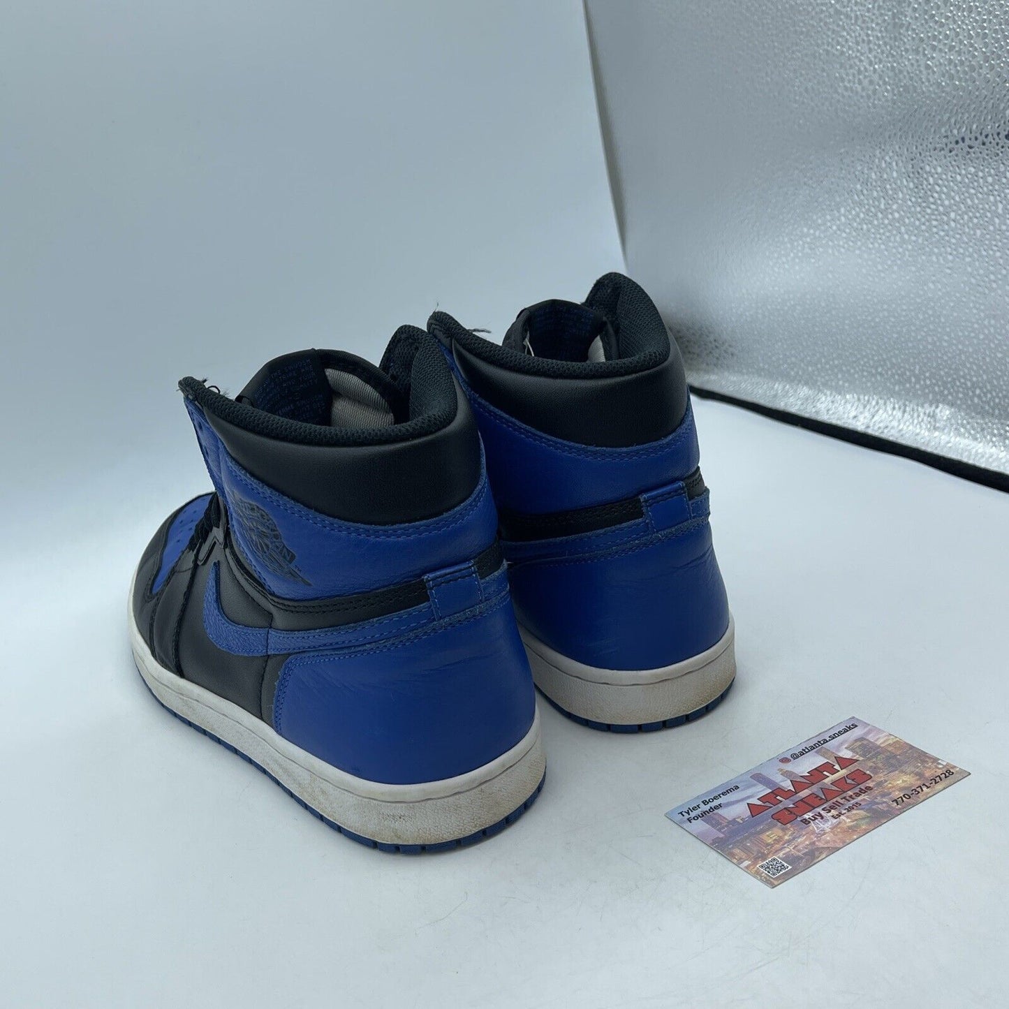 Size 8 - Jordan 1 Retro OG High Royal Blue White Black (555088-007)