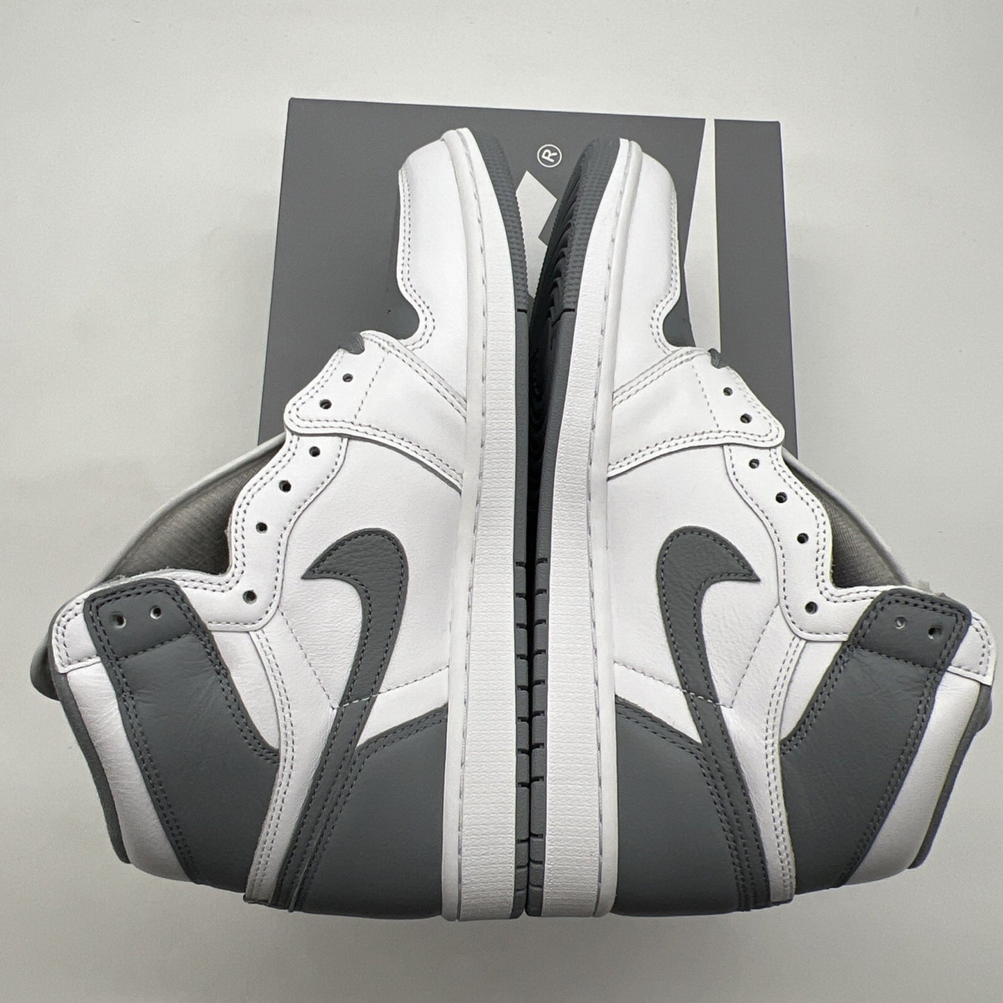 Size 10 - Air Jordan 1 Retro High OG Stealth (555088-037)