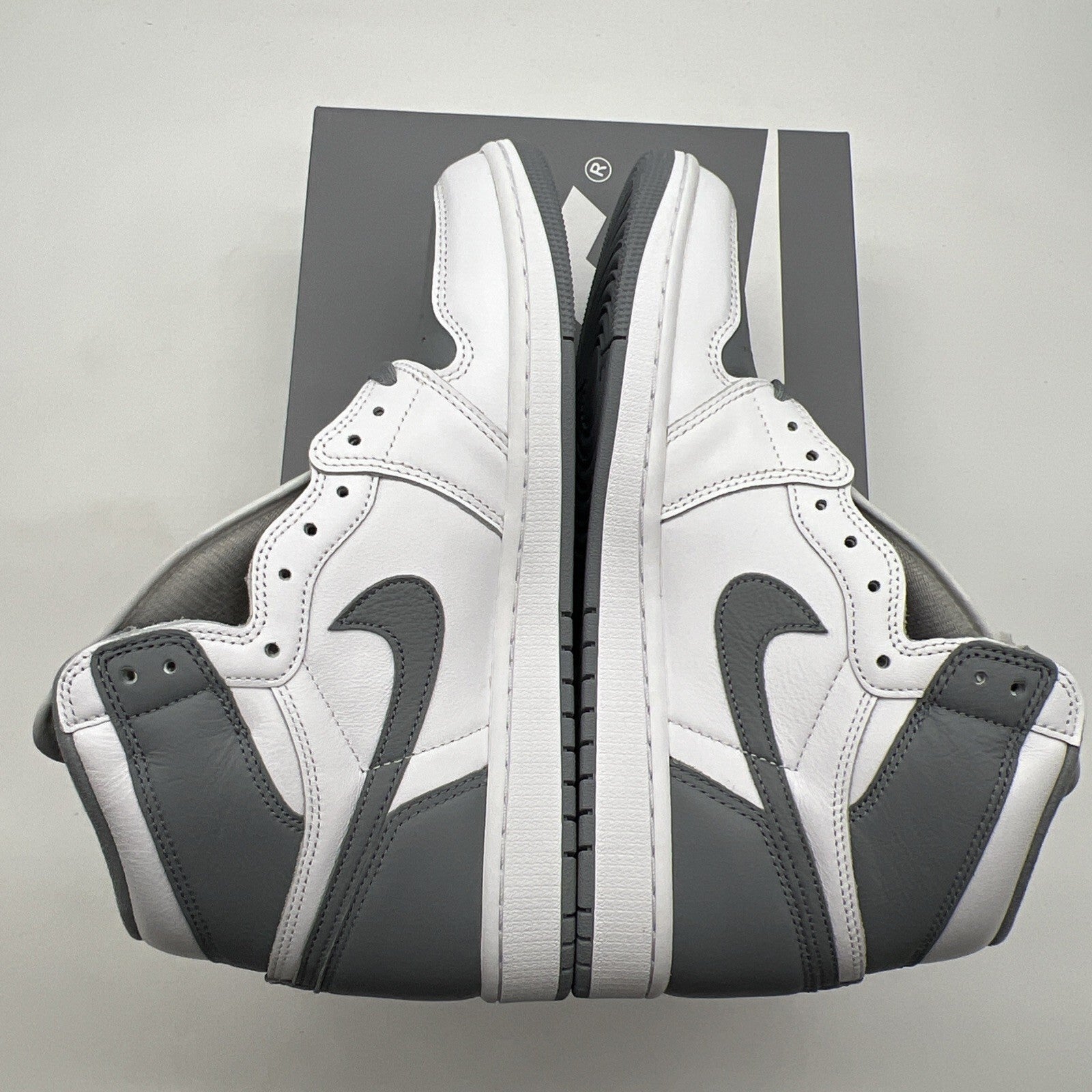 Size 10 - Air Jordan 1 Retro High OG Stealth (555088-037)